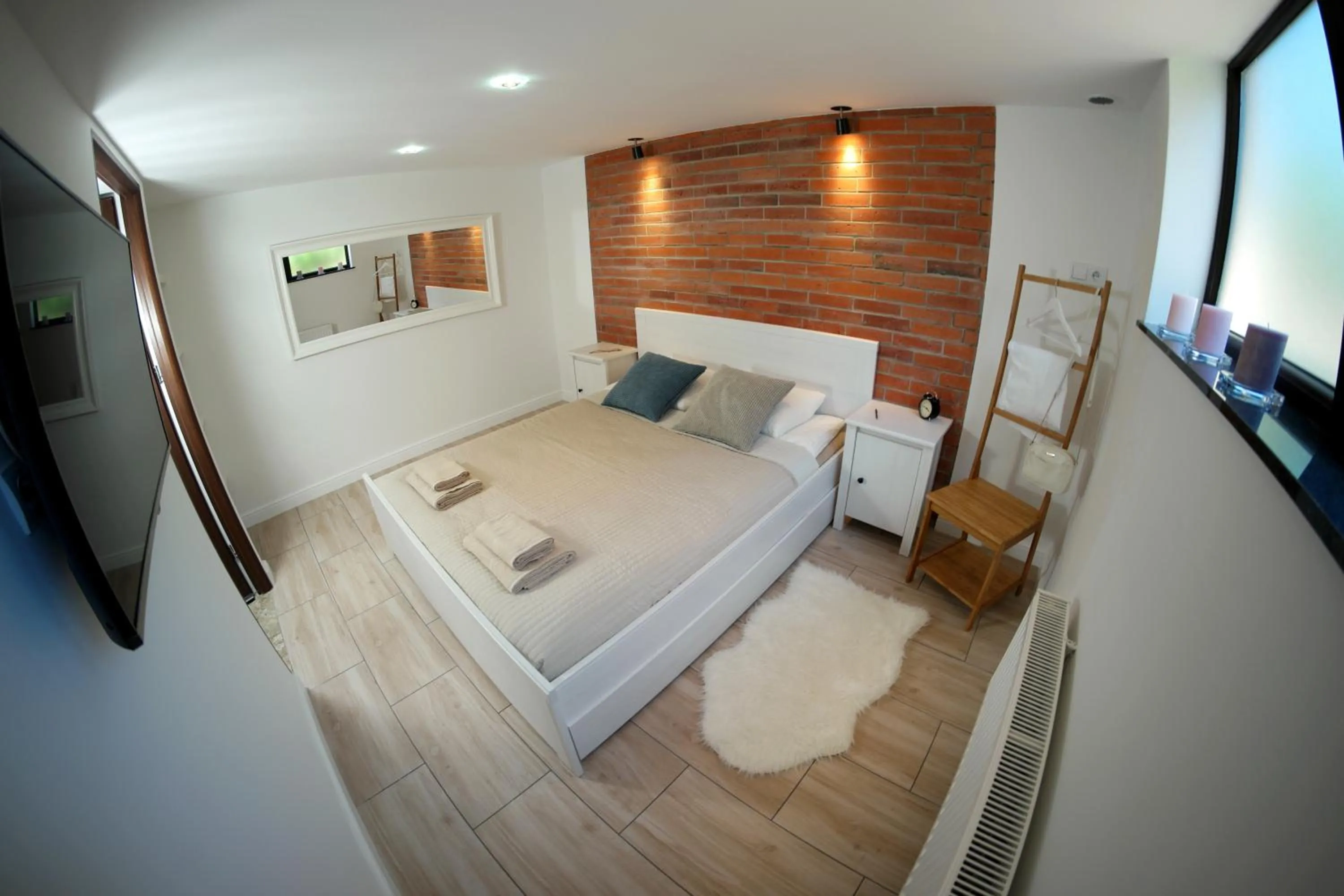 Bed in Sea Apartment 150m do morza