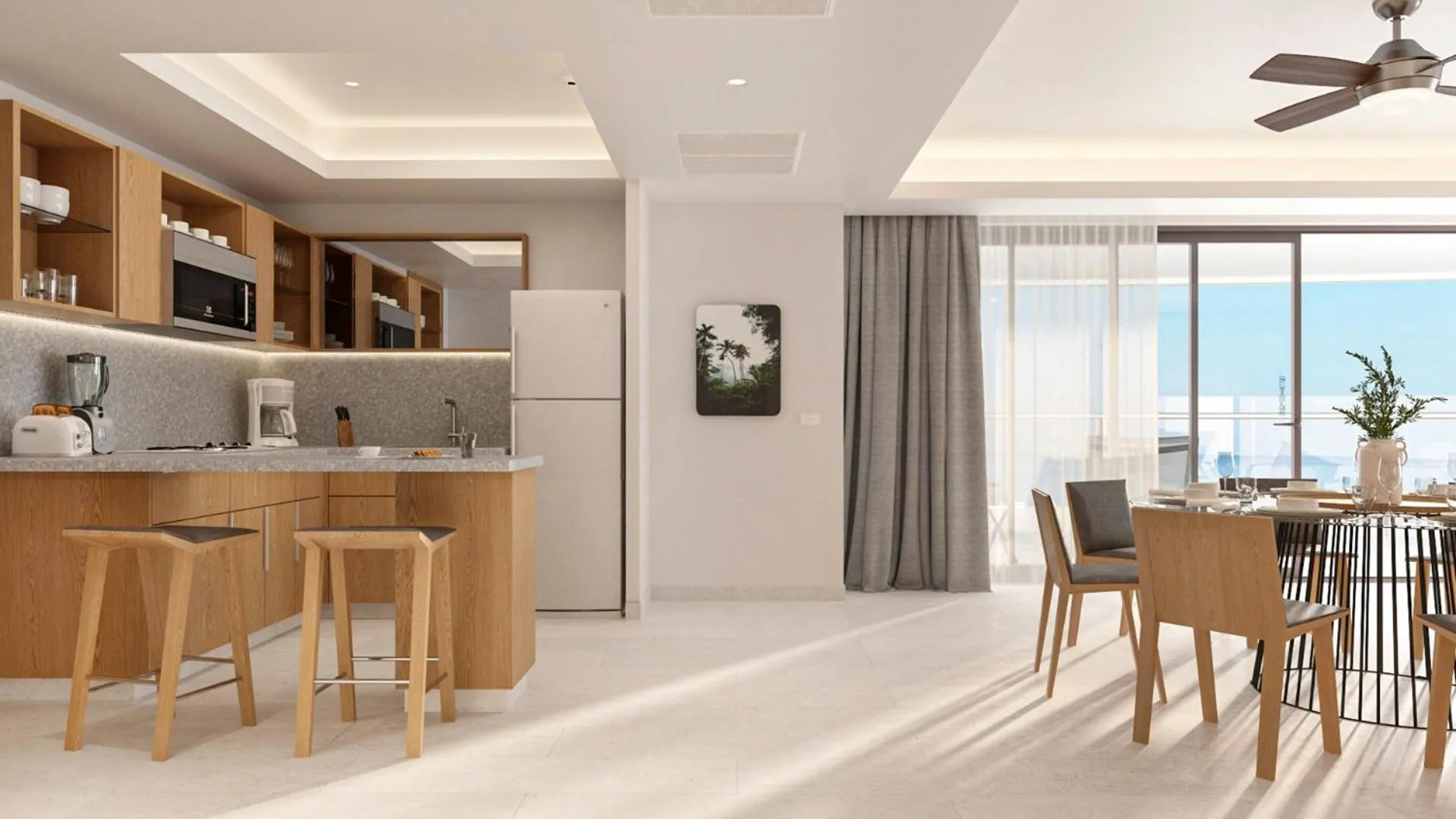 Kitchen or kitchenette in Sunset Plaza Beach Resort Puerto Vallarta All Inclusive