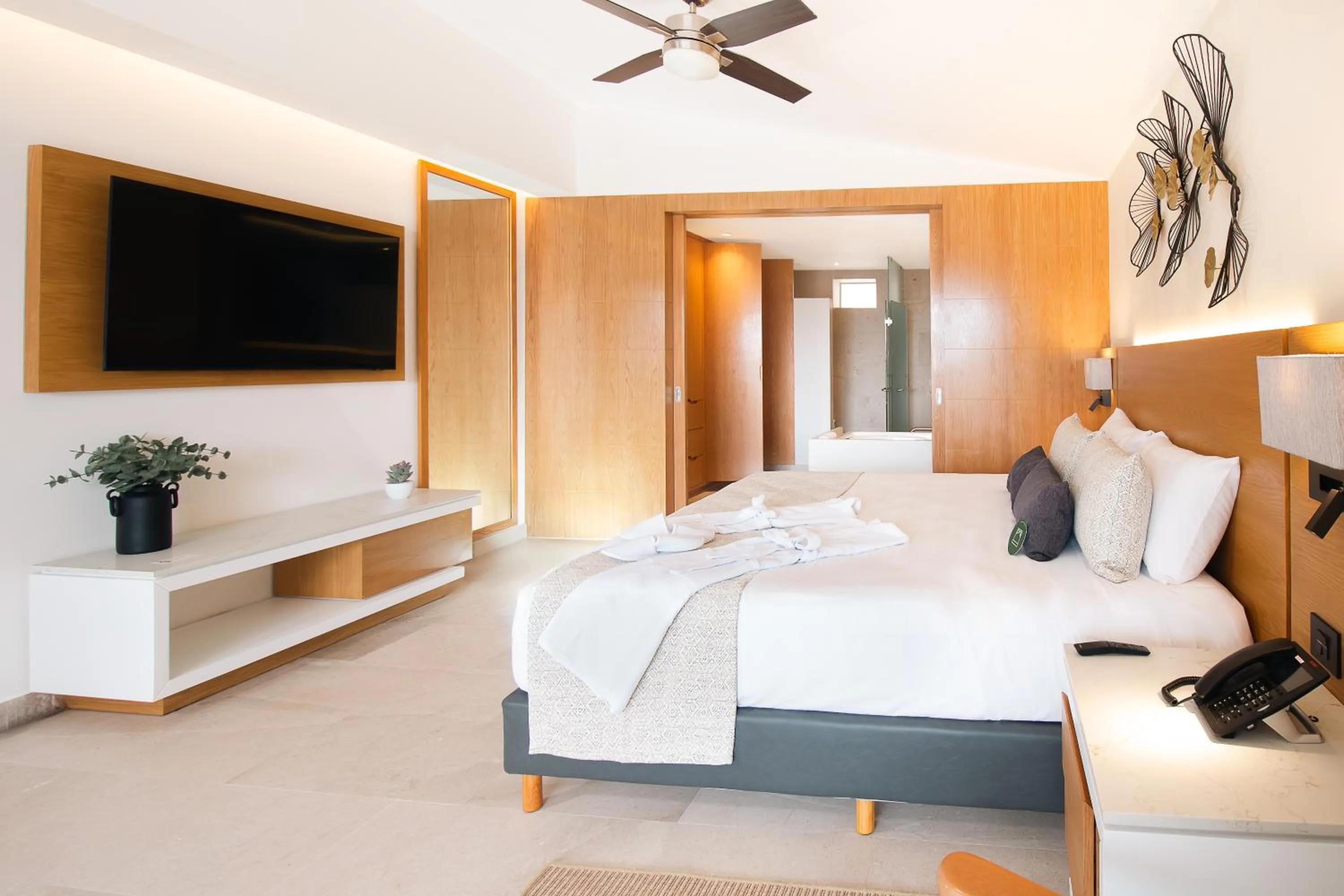 Bedroom, Bed in Sunset Plaza Beach Resort Puerto Vallarta All Inclusive