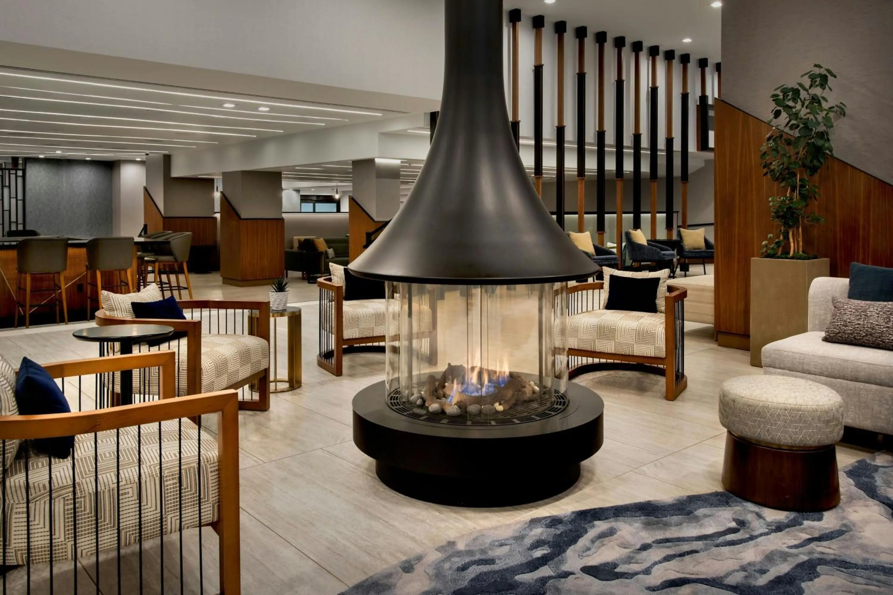 Lobby or reception in Marriott Springfield Downtown