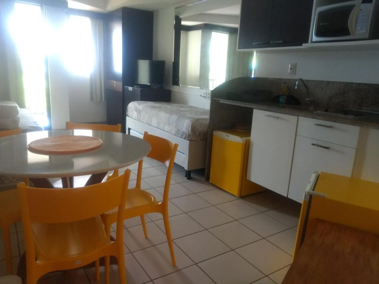 Kitchen or kitchenette in Marulhos Resort Porto de Galinhas