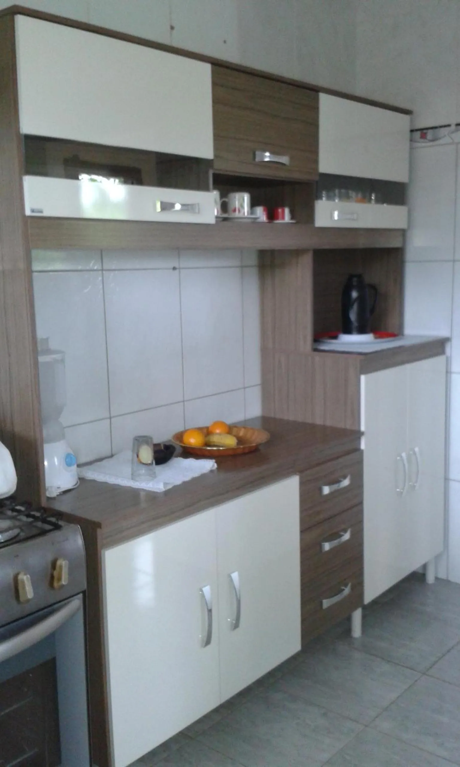 Communal kitchen in Pousadinha Mangabeiras Familia e Grupos
