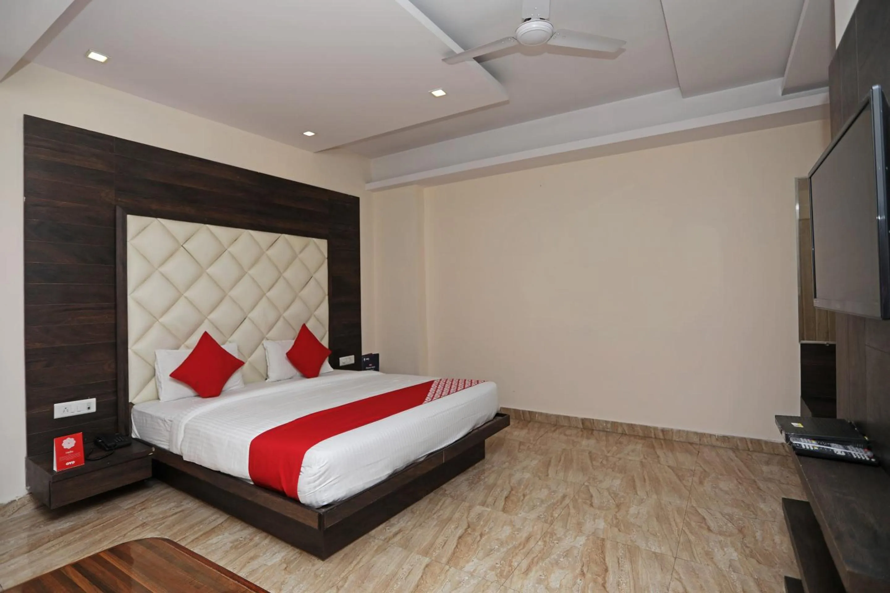 Bedroom, Bed in Hotel O Subhadra Residency