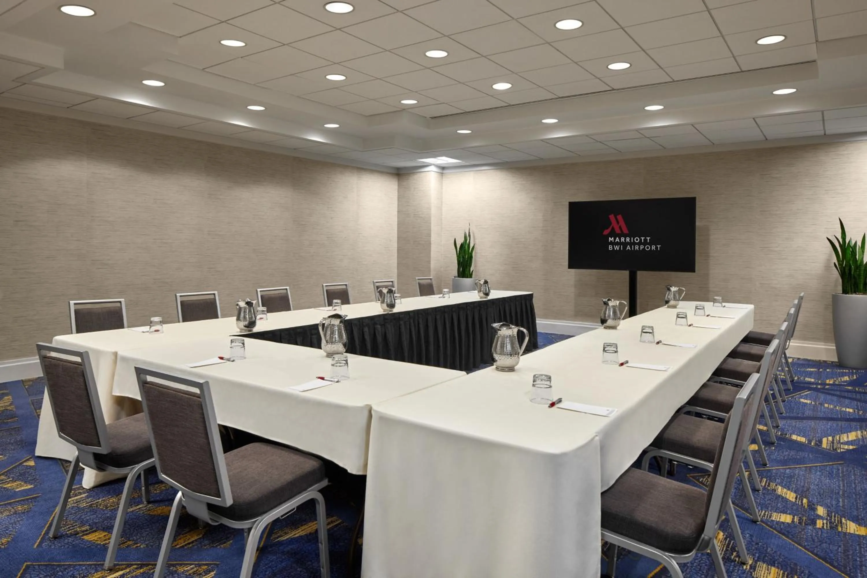 Meeting/conference room in BWI Airport Marriott