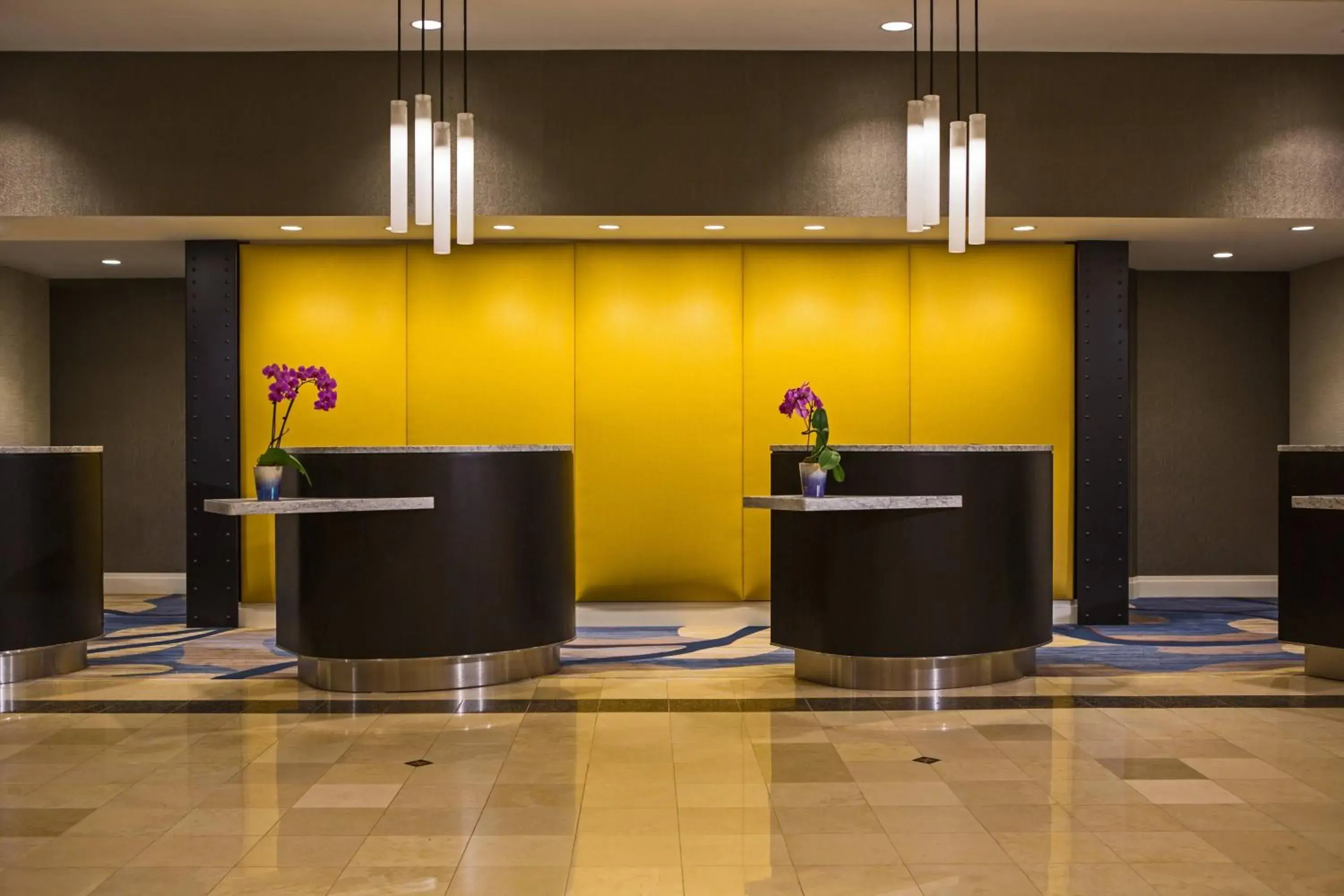 Lobby or reception in Baltimore Marriott Inner Harbor at Camden Yards Lobby or reception in Baltimore Marriott Inner Harbor at Camden Yards