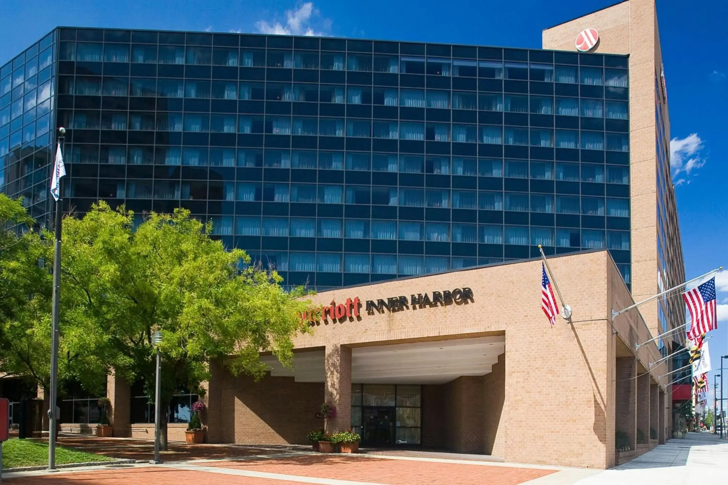 Property building in Baltimore Marriott Inner Harbor at Camden Yards Property building in Baltimore Marriott Inner Harbor at Camden Yards