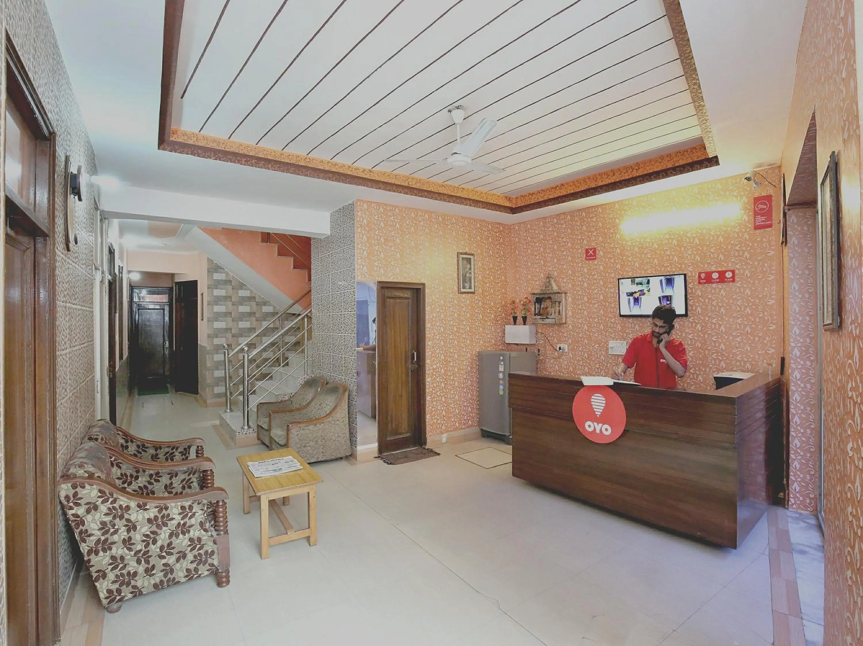 Lobby or reception in GMG Hotel