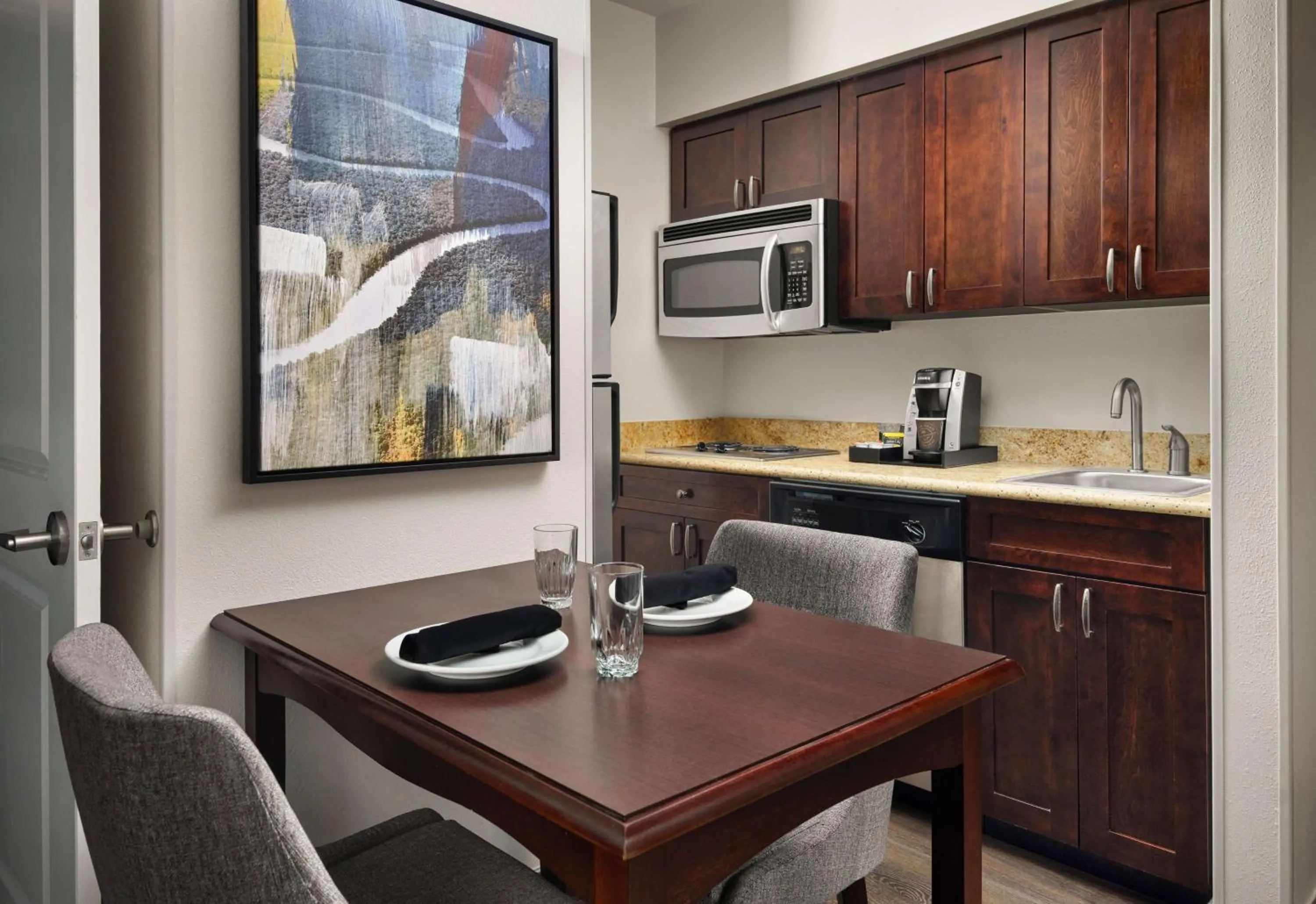 Kitchen or kitchenette in Homewood Suites by Hilton Shreveport Bossier City, LA