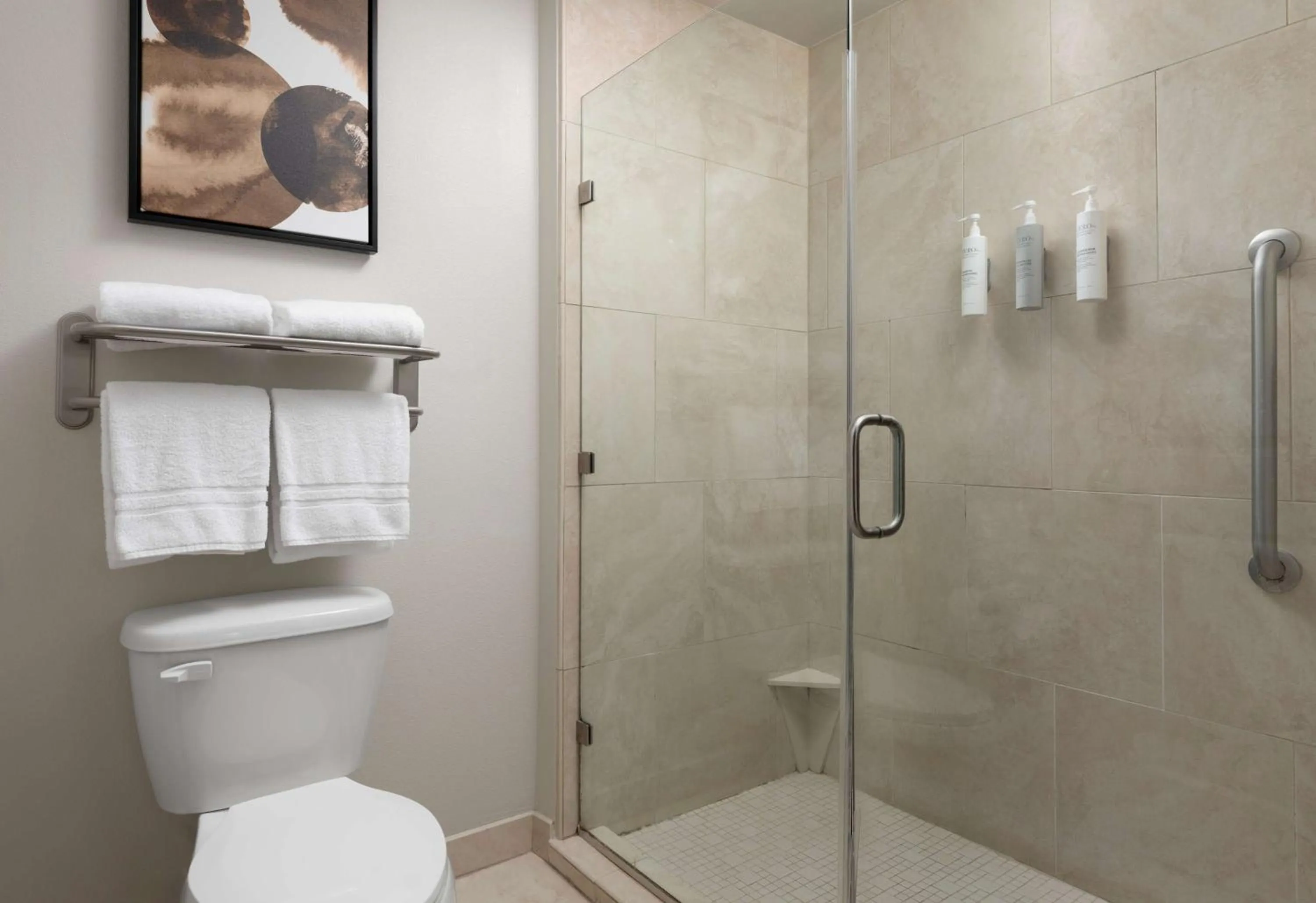 Bathroom in Homewood Suites by Hilton Shreveport Bossier City, LA