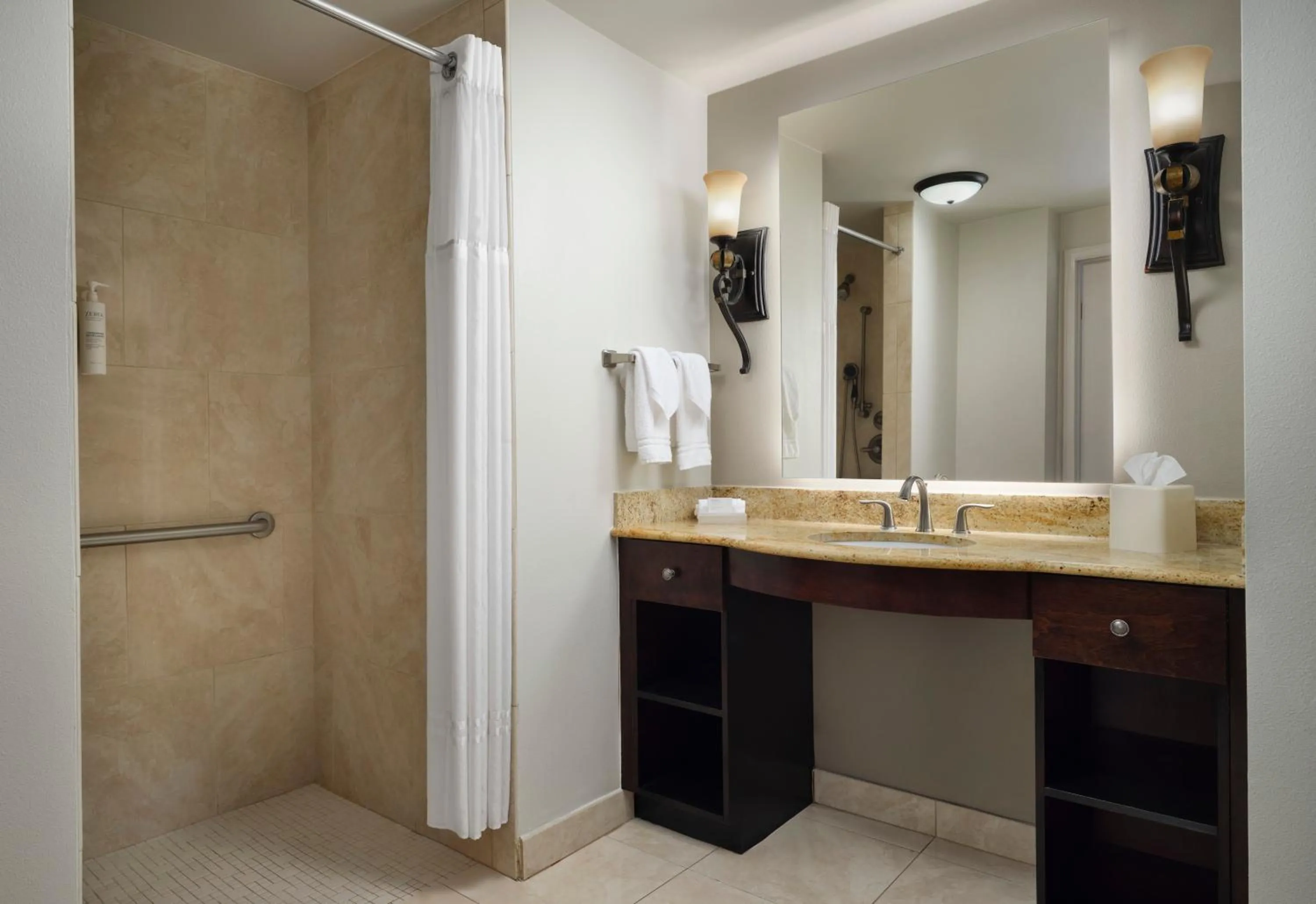 Bathroom in Homewood Suites by Hilton Shreveport Bossier City, LA