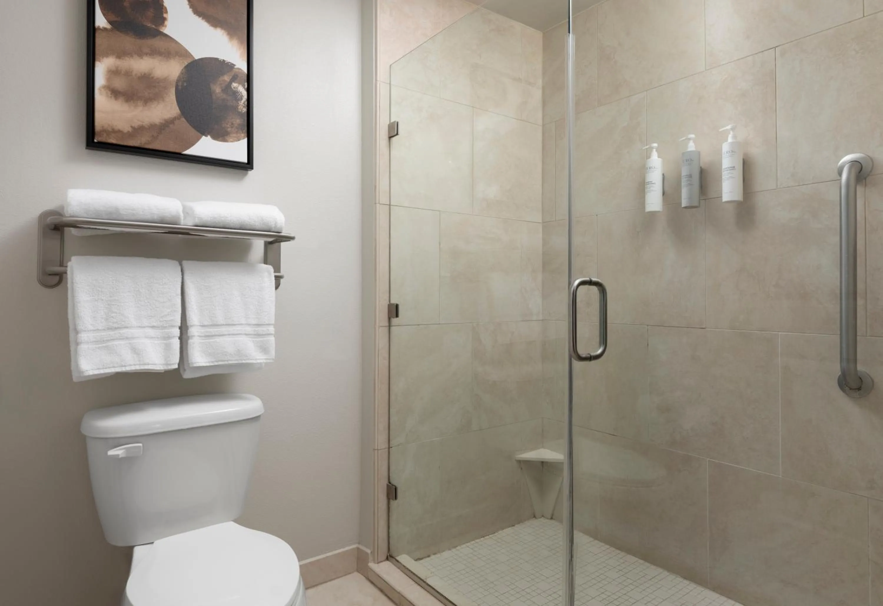 Bathroom in Homewood Suites by Hilton Shreveport Bossier City, LA