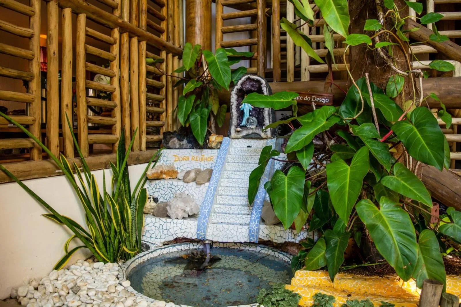 Garden in Pousada João Sol