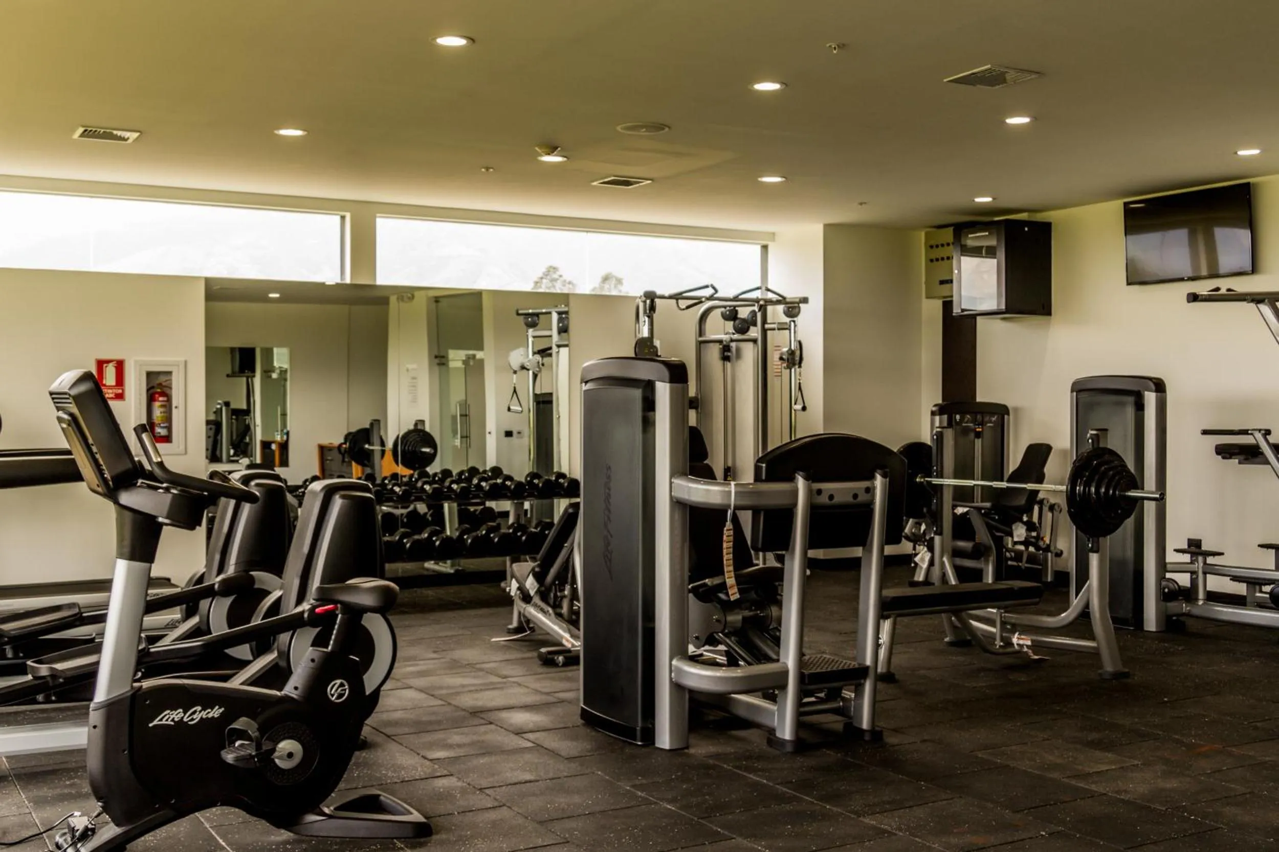 Fitness centre/facilities in Eb Hotel By Eurobuilding Quito Airport