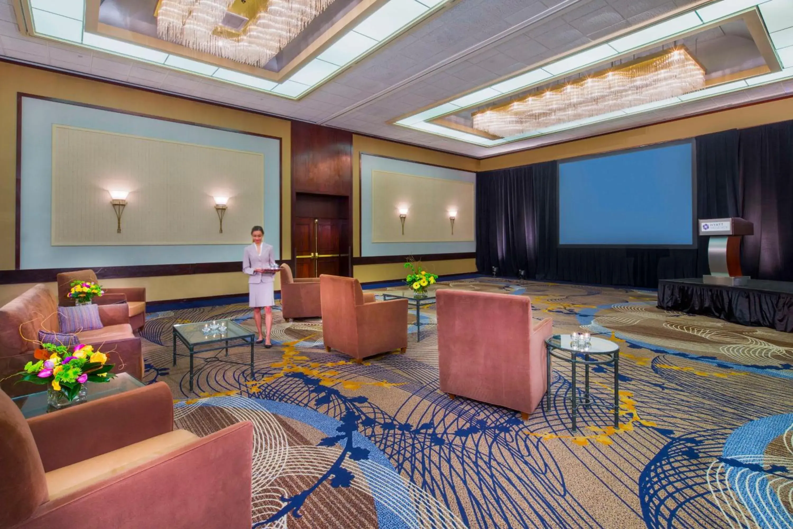 Lobby or reception in Hyatt Regency Buffalo Lobby or reception in Hyatt Regency Buffalo