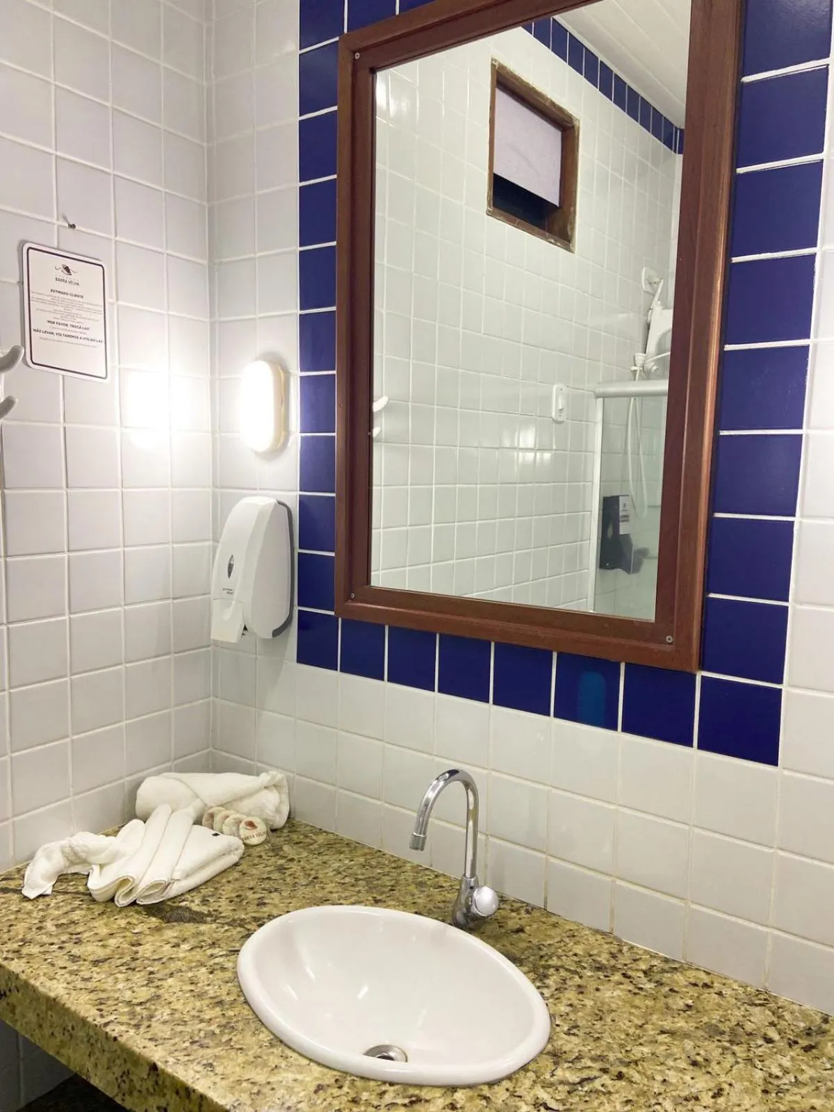 Bathroom in Pousada Barra Velha