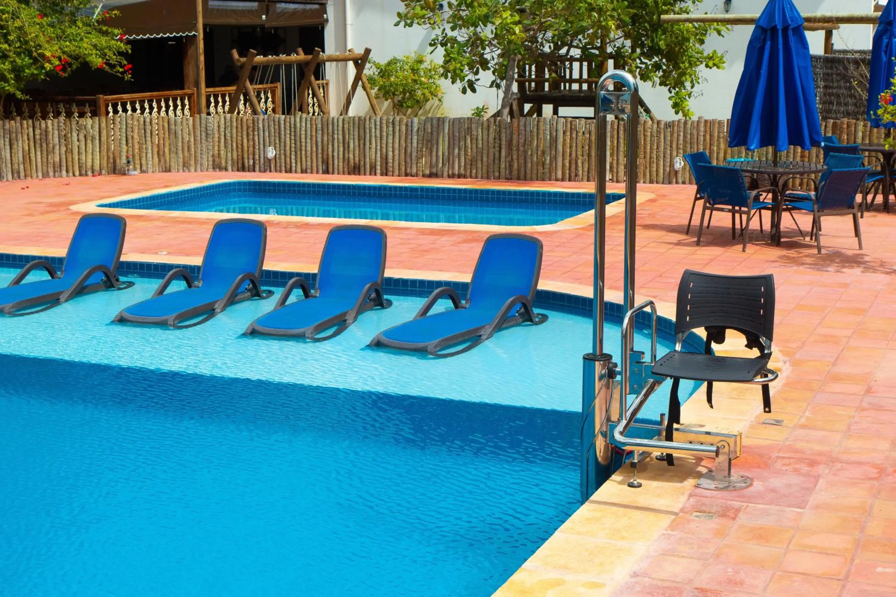 Swimming pool in Pousada Barra Velha