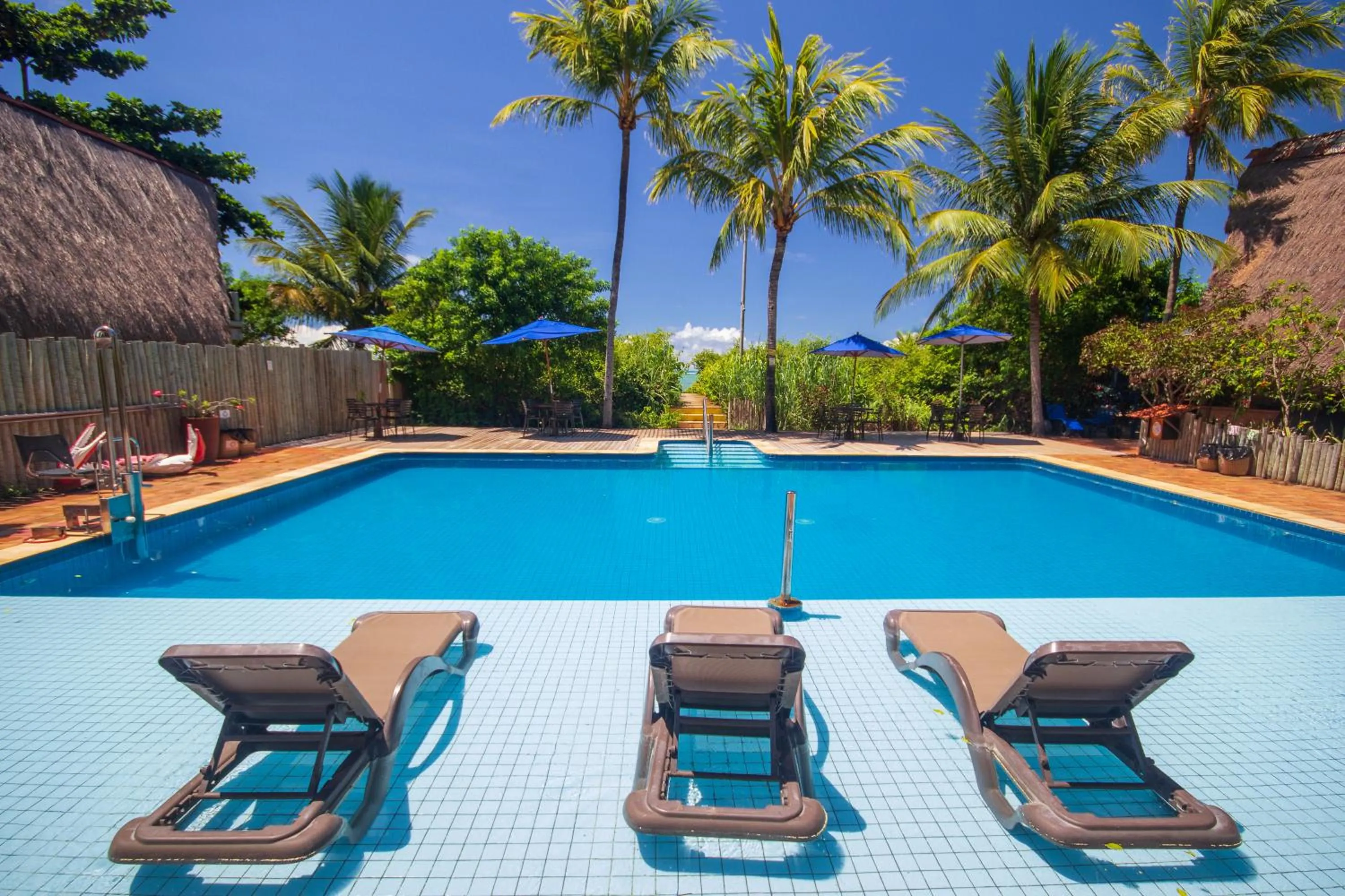 Swimming pool in Pousada Barra Velha