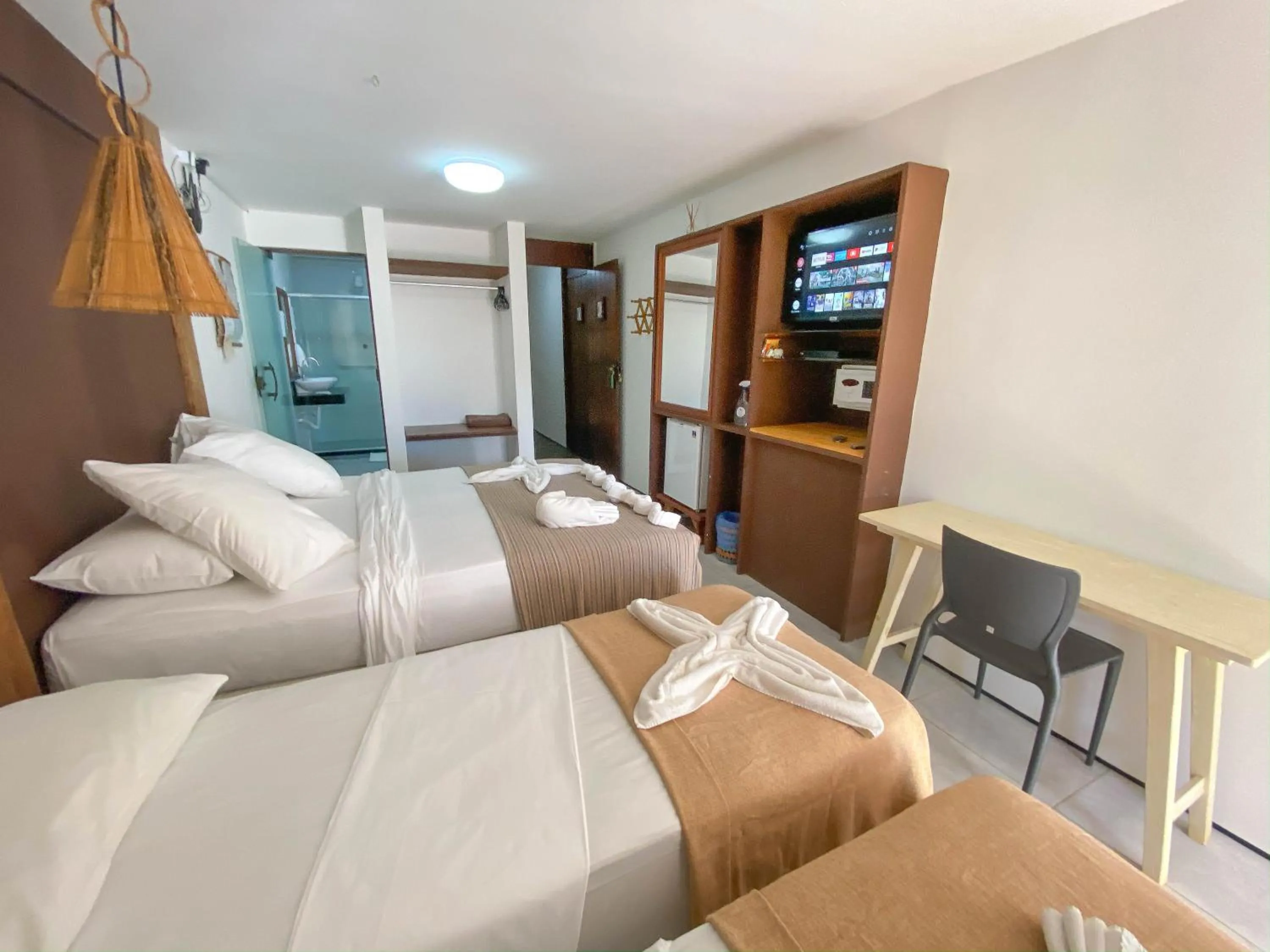 Photo of the whole room, Bed in Pousada Barra Velha