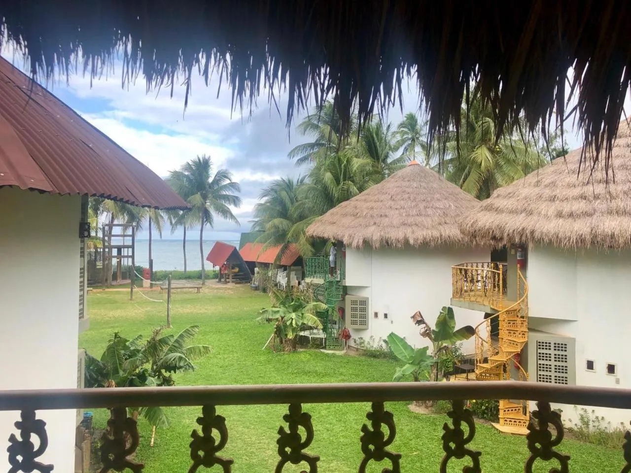 Garden view in Pousada Barra Velha