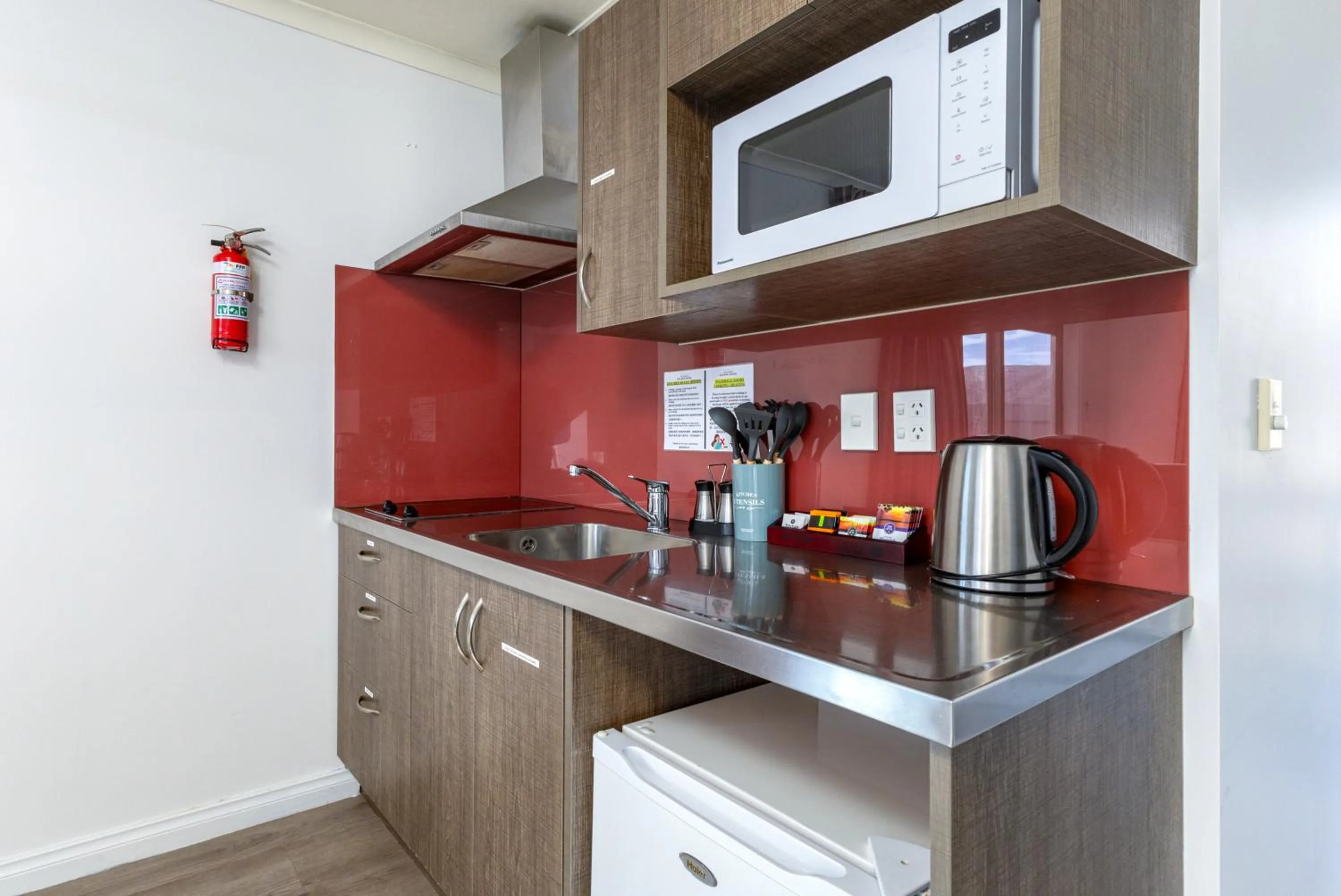 Coffee/tea facilities in Lake Tekapo Village Motel