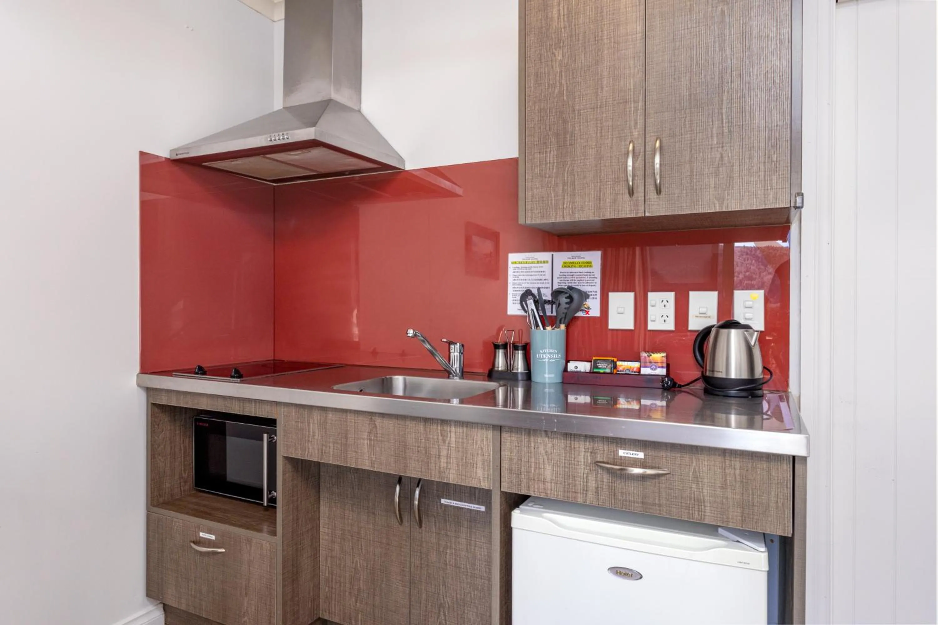 Coffee/tea facilities in Lake Tekapo Village Motel