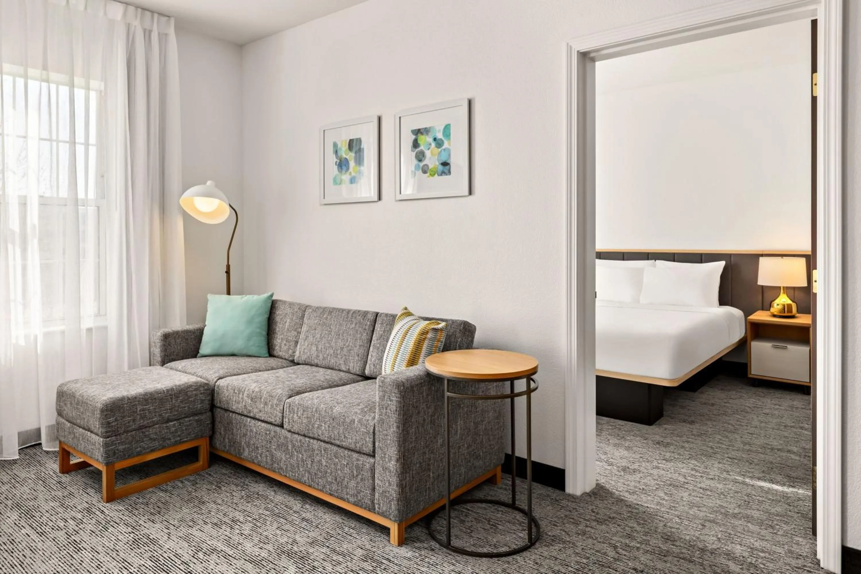 Bedroom, Bed in TownePlace Suites Chicago Lombard