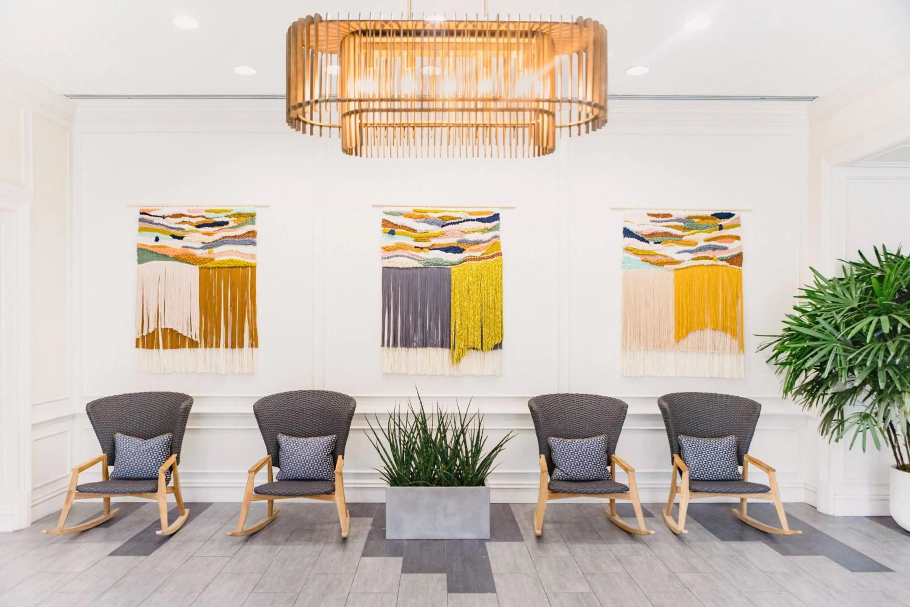 Lobby or reception in The Lindy Renaissance Charleston Hotel