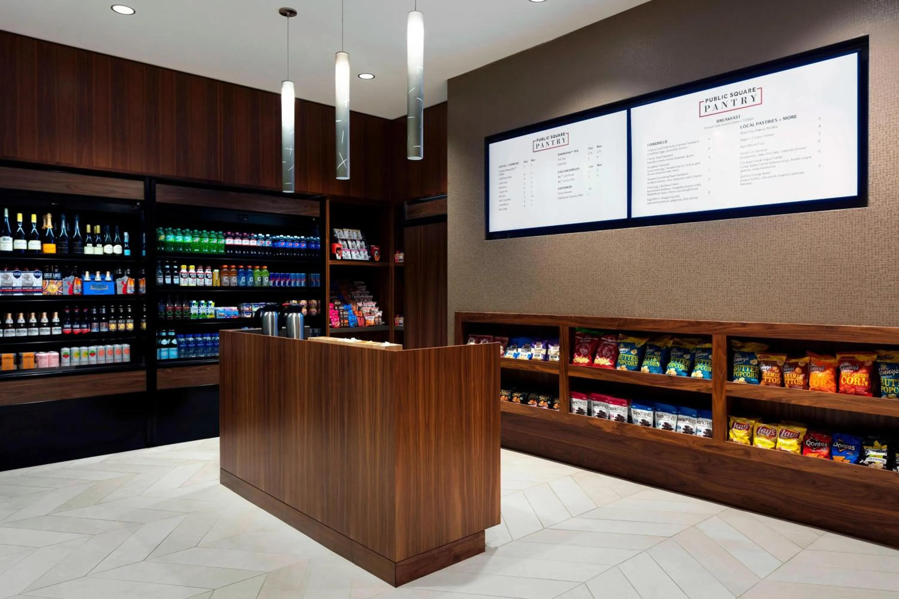 Restaurant/places to eat in Cleveland Marriott Downtown at Key Tower