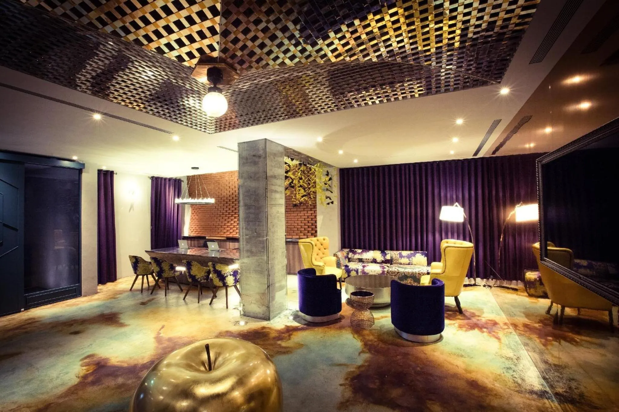 Seating area in CHECK inn HIVE