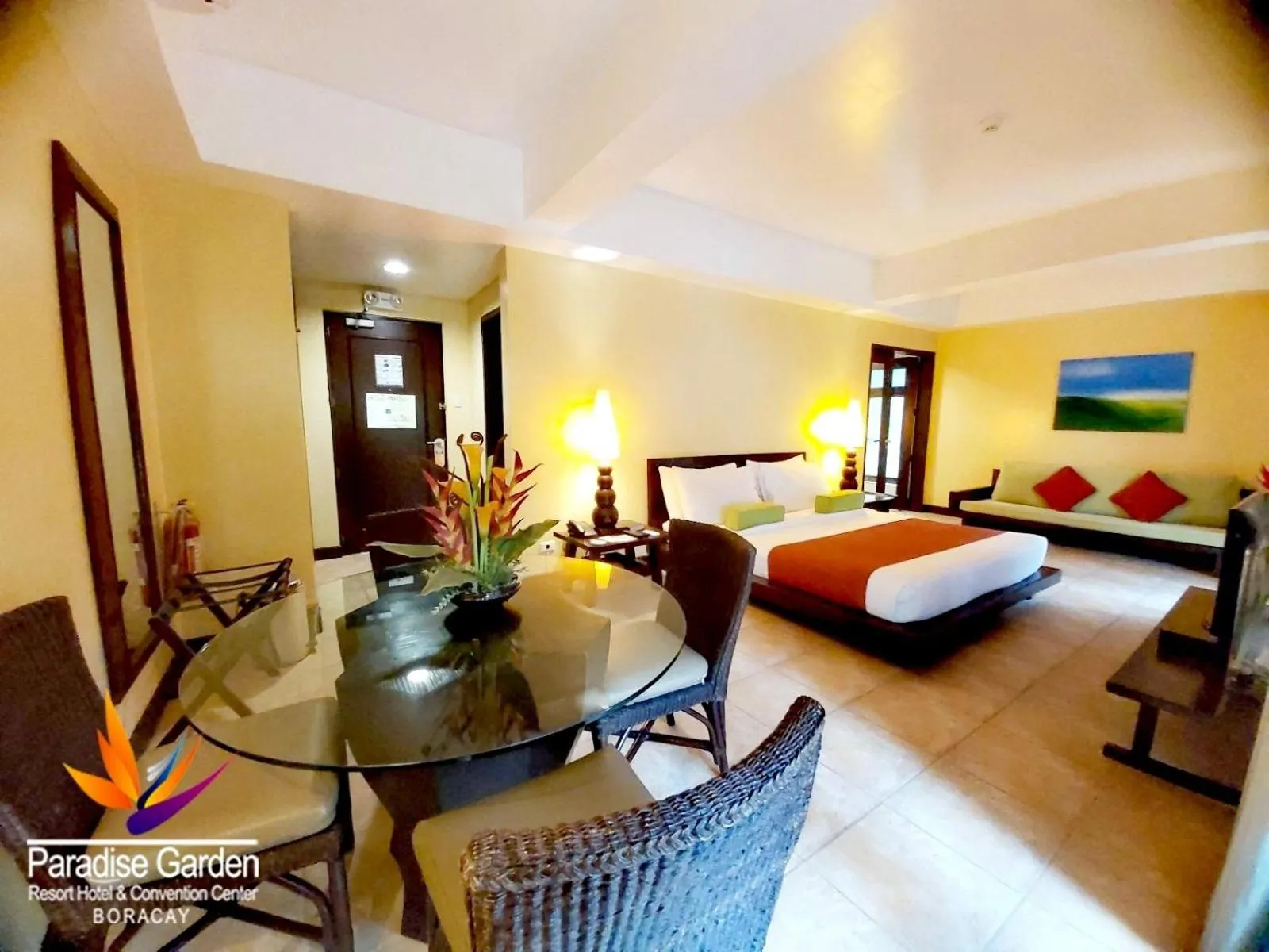 Photo of the whole room, Bed in Paradise Garden Hotel and Convention Center Boracay Powered by ASTON
