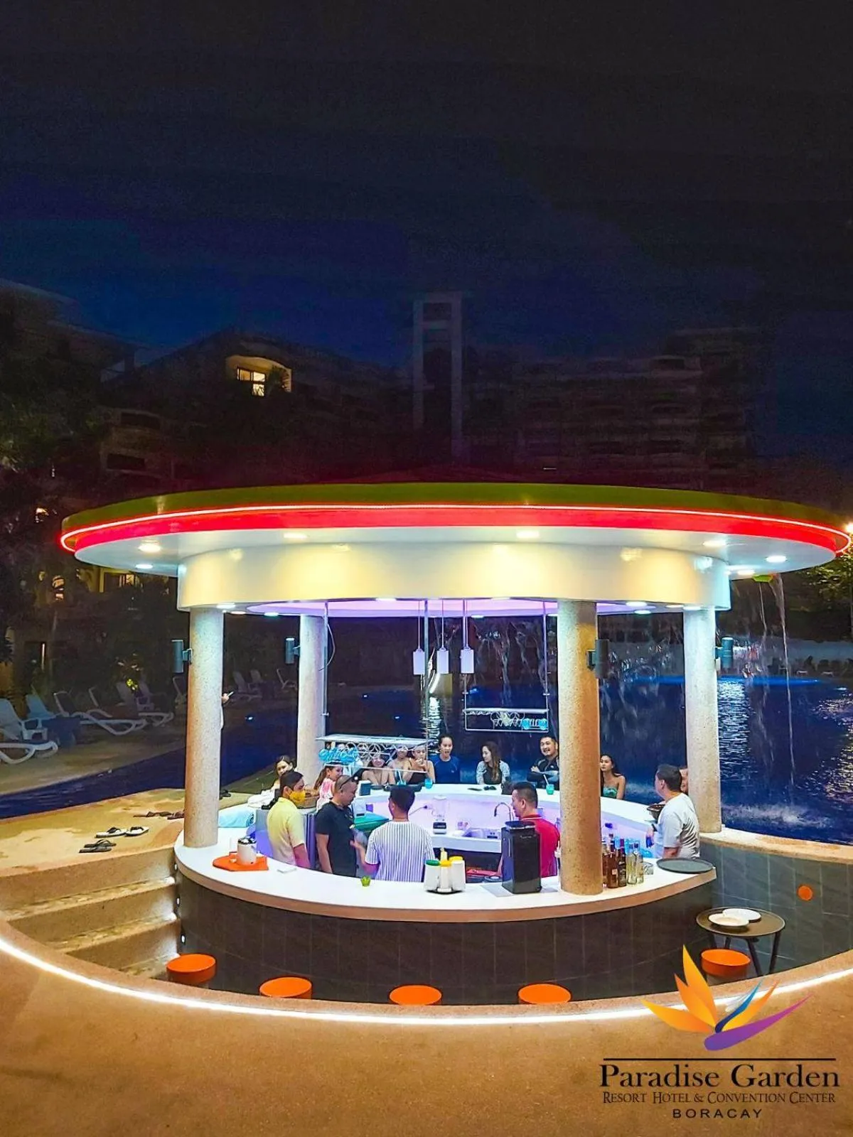 Swimming pool in Paradise Garden Hotel and Convention Center Boracay Powered by ASTON