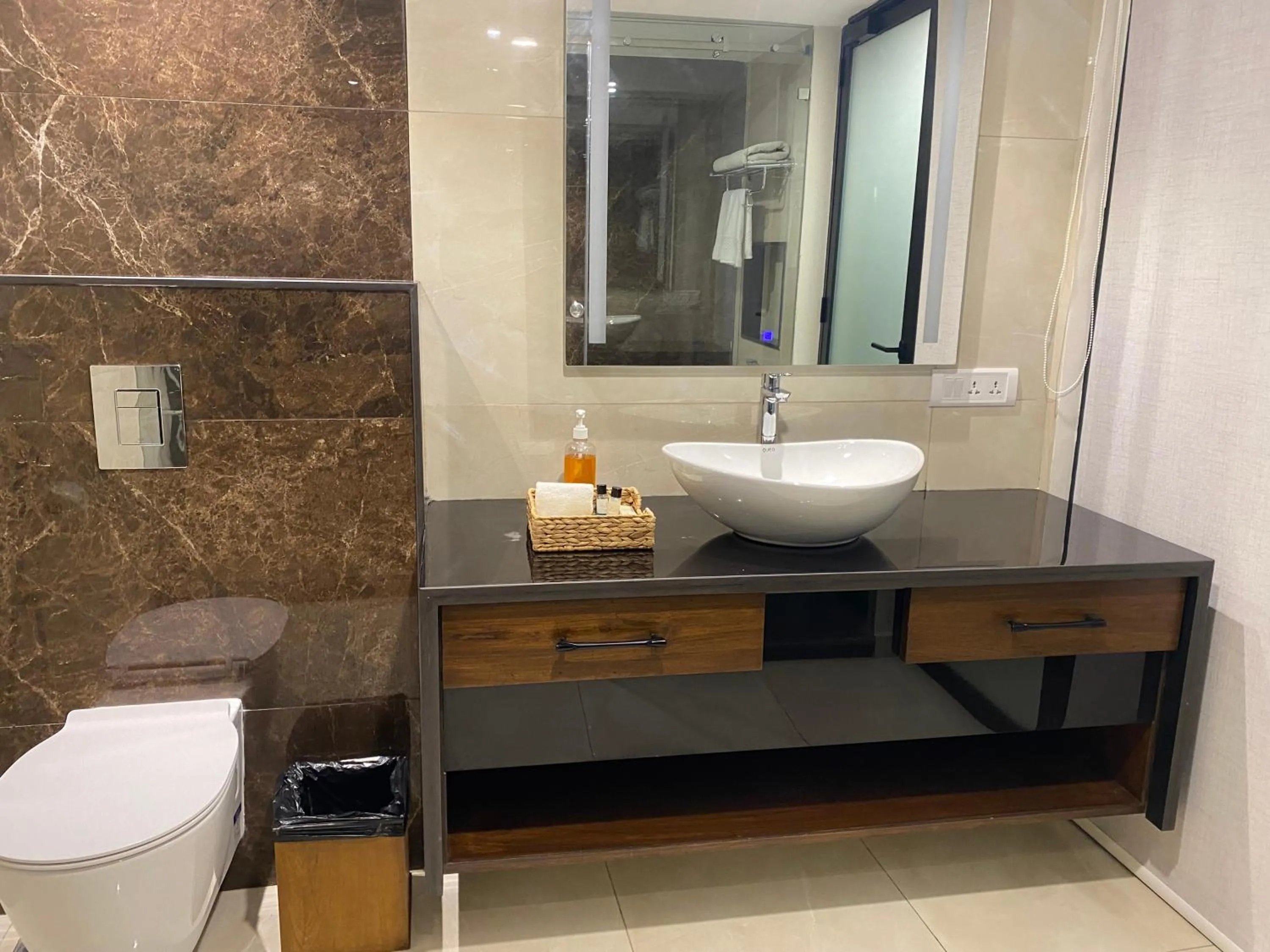 Bathroom in The Manohar Hyderabad