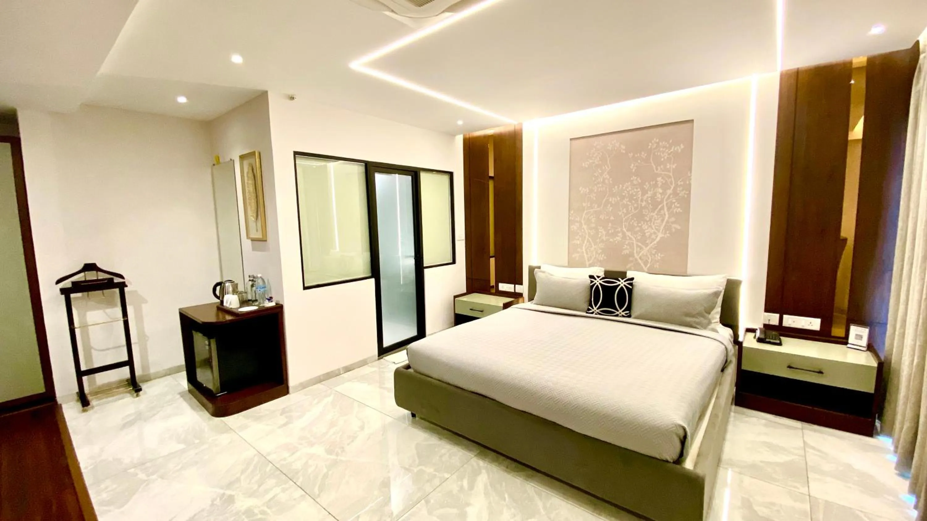 Bedroom, Bed in The Manohar Hyderabad