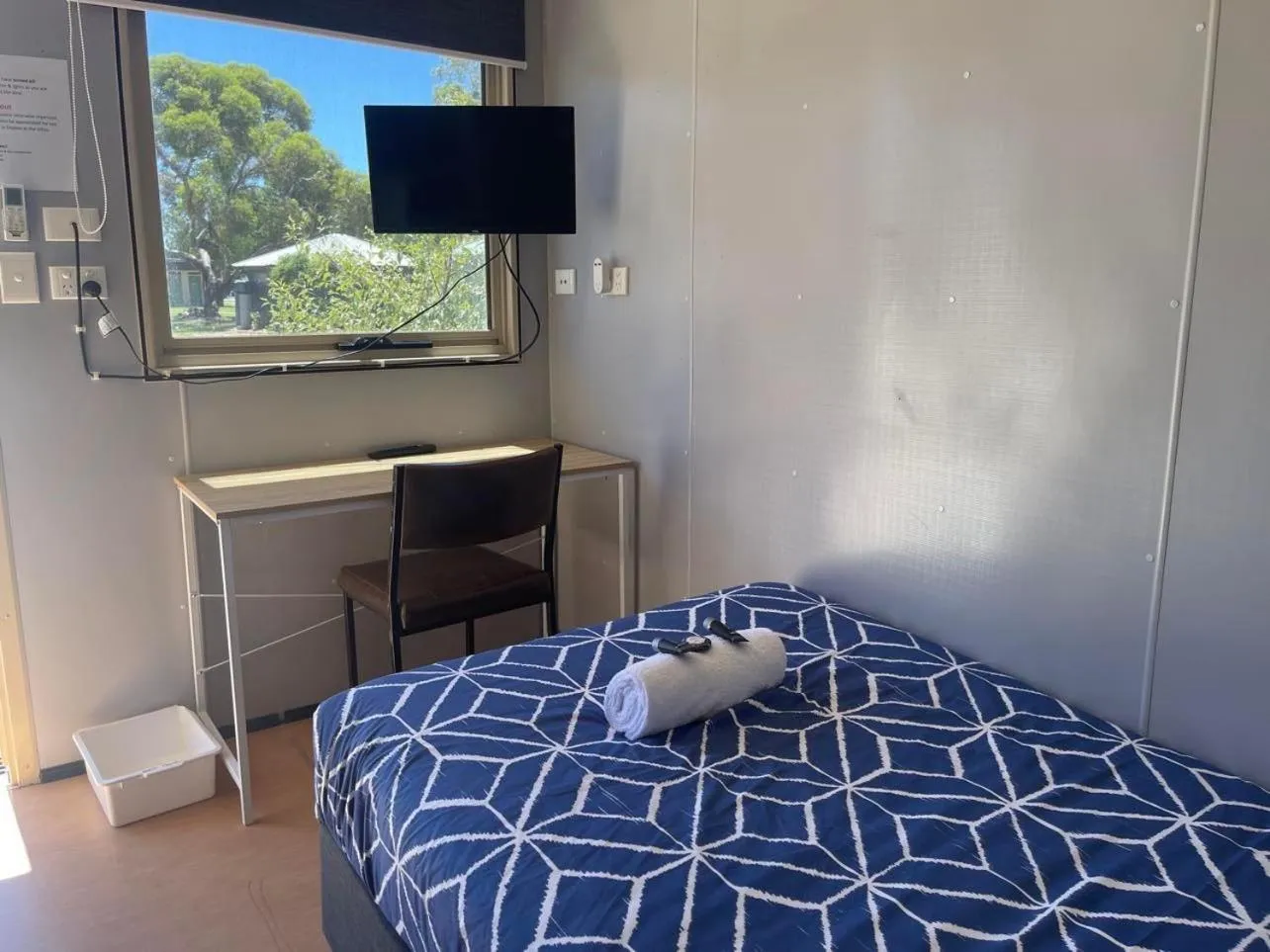 Bed in Kerang Holiday park