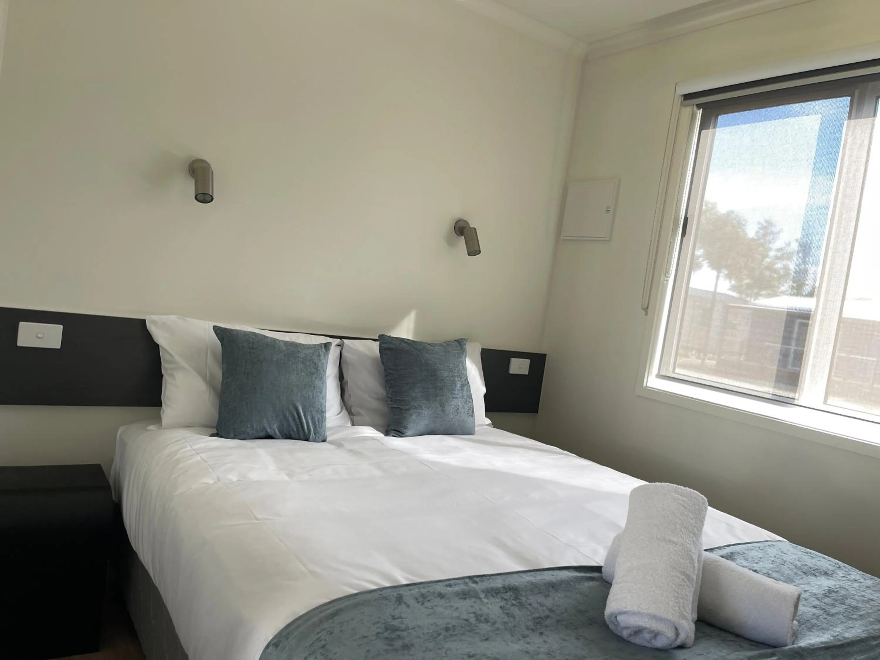 Bed in Kerang Holiday park