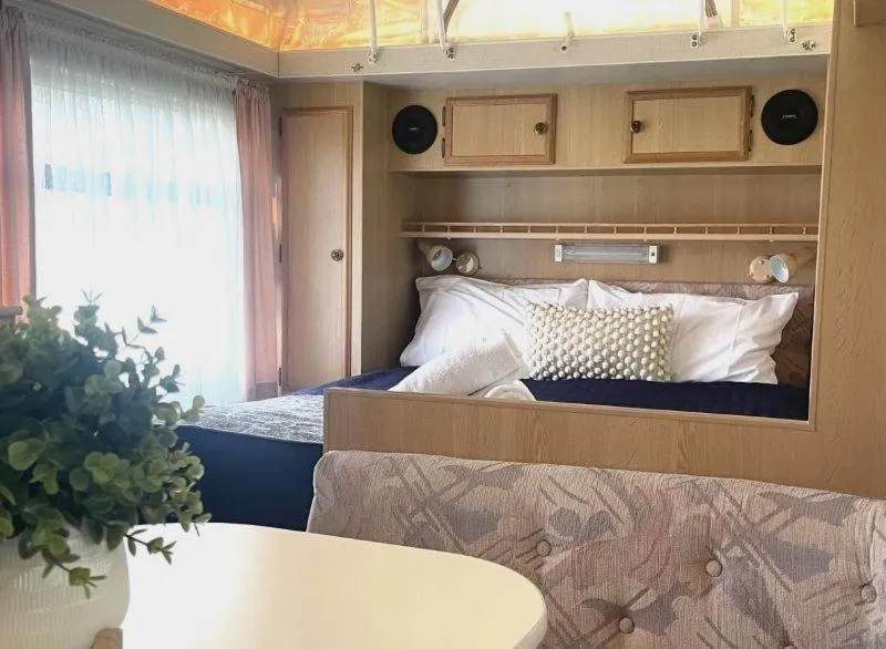 Bed in Kerang Holiday park