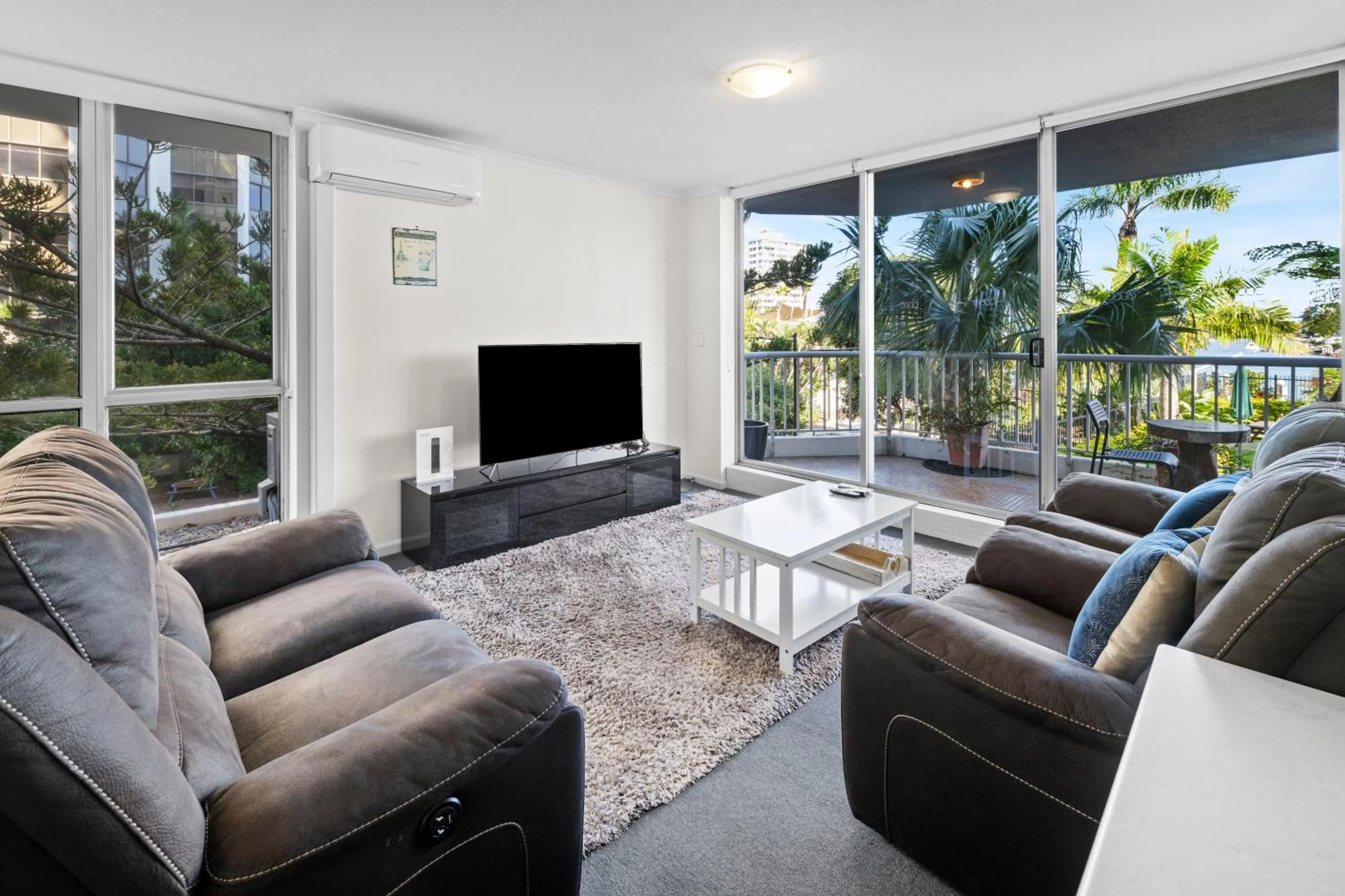 Living room in Moorings On Cavill Surfers Paradise