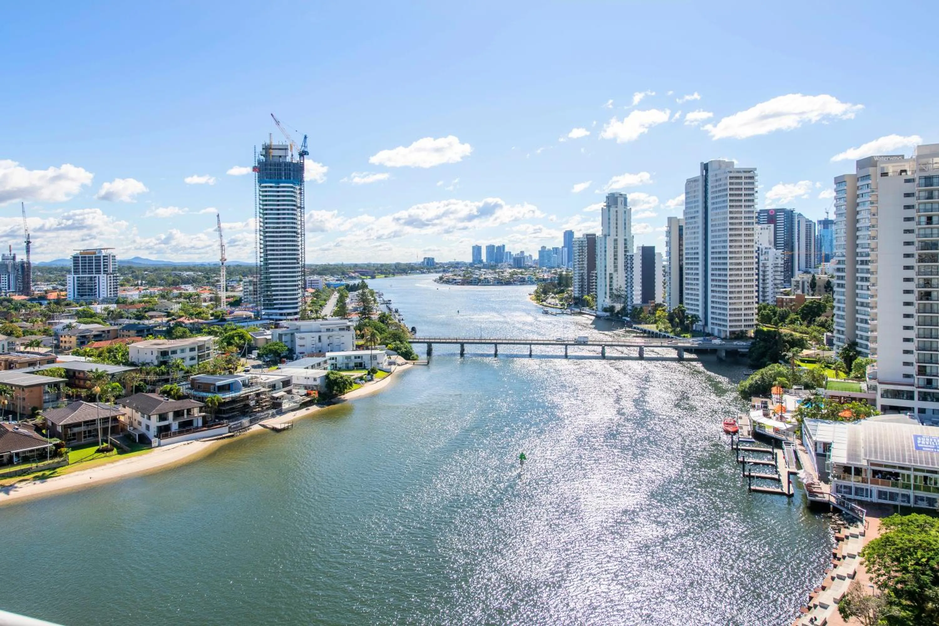 River view in Moorings On Cavill Surfers Paradise