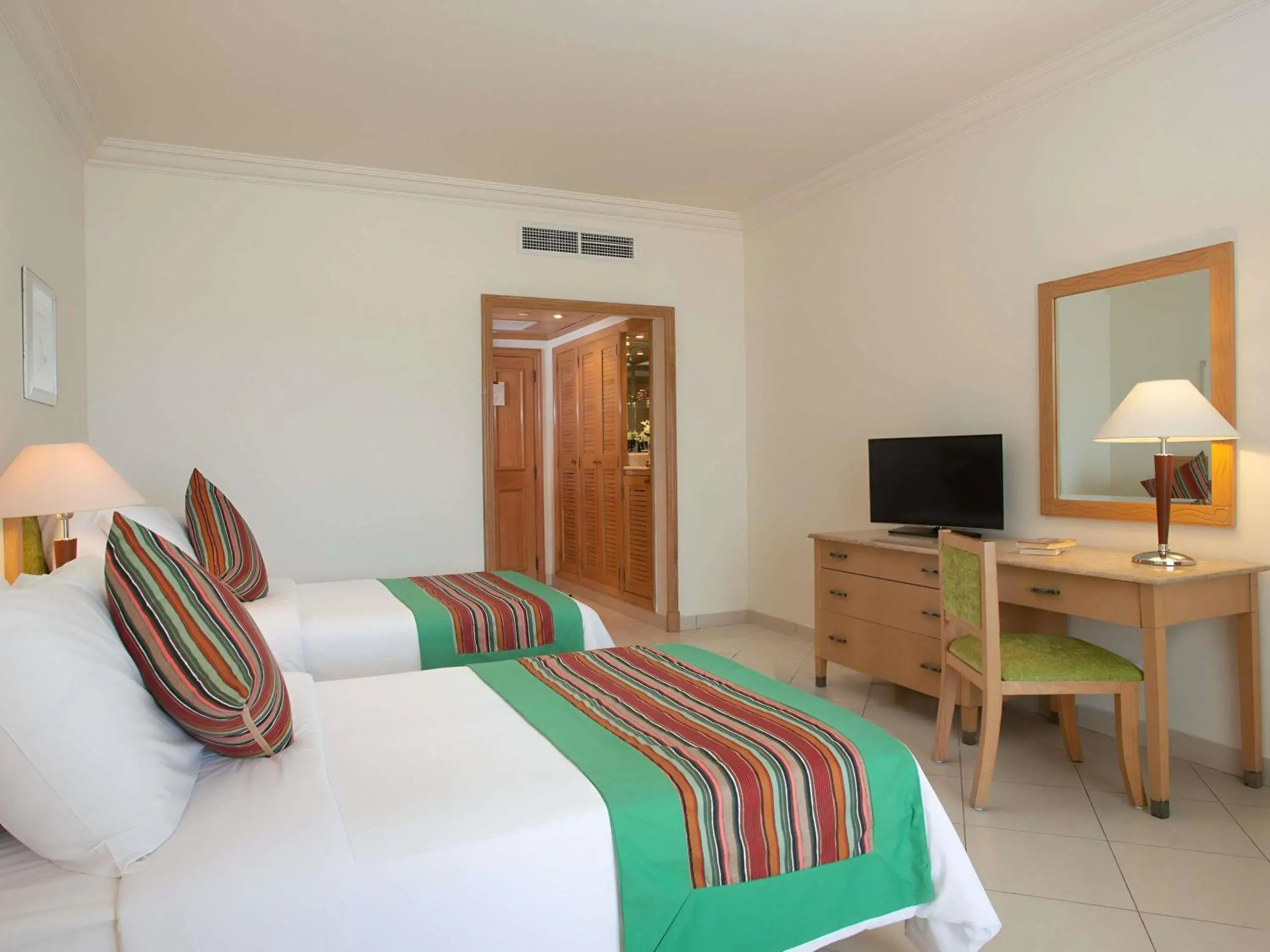 Bed in Movenpick Taba Resort & Spa Bed in Movenpick Taba Resort & Spa