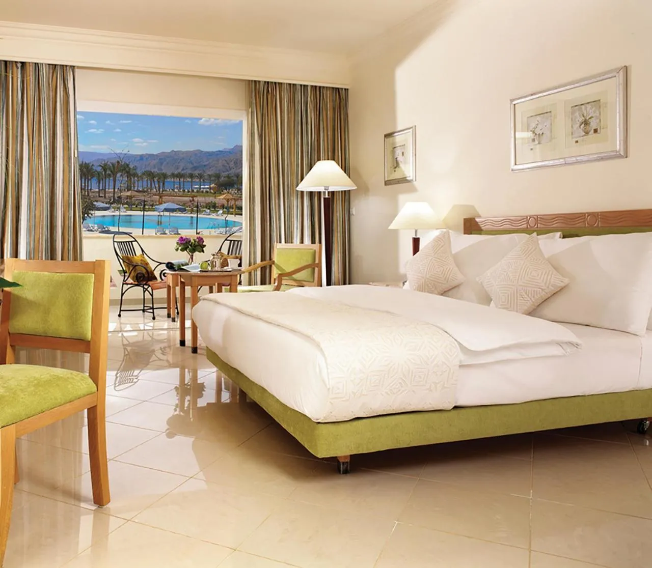 Photo of the whole room, Bed in Movenpick Taba Resort & Spa