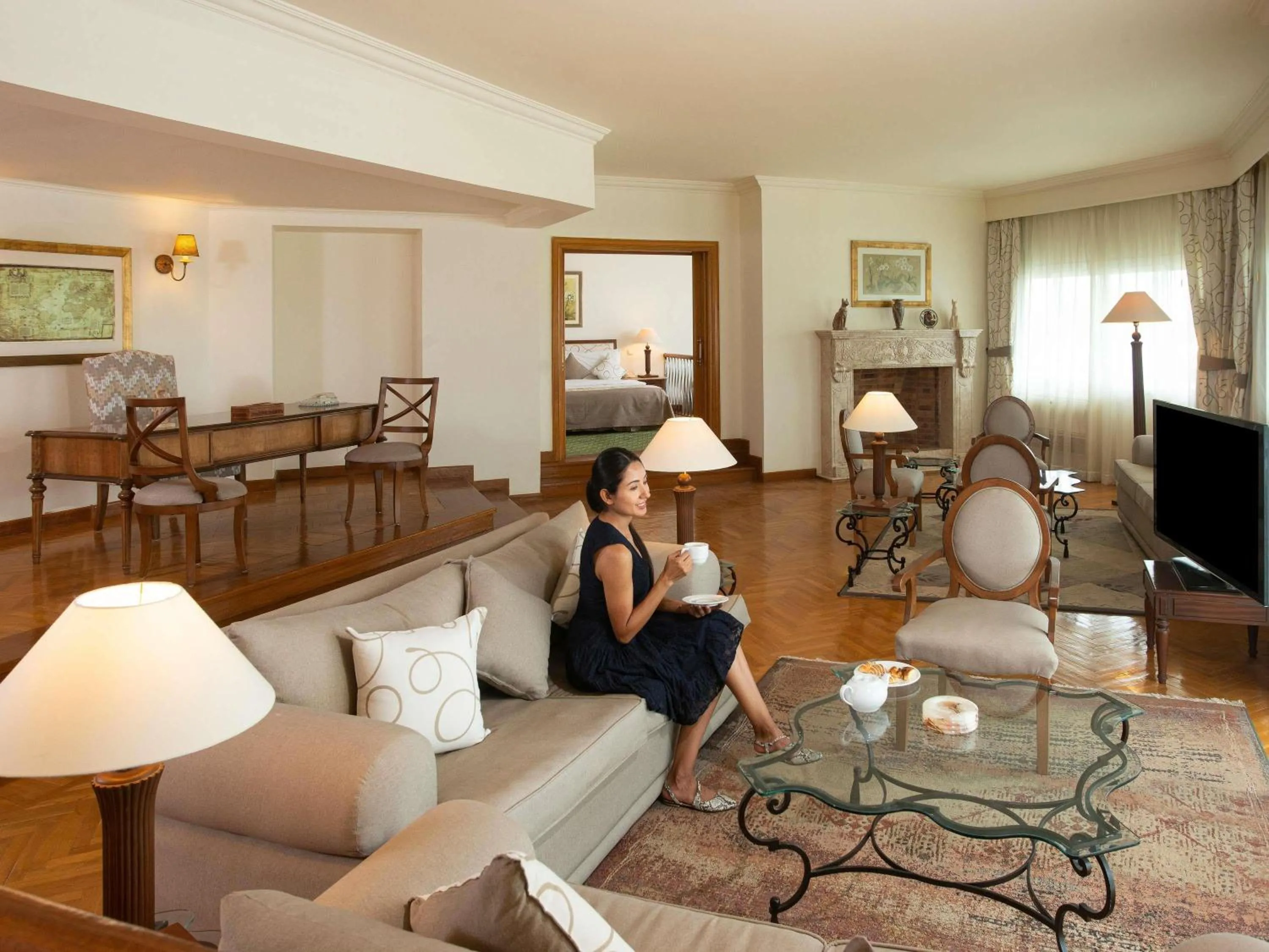 People in Movenpick Taba Resort & Spa