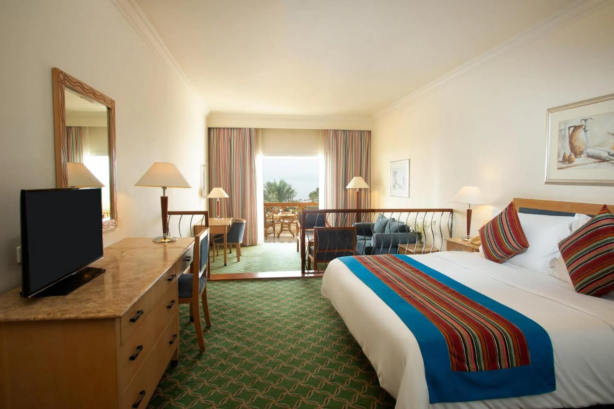 Bedroom, Bed in Movenpick Taba Resort & Spa