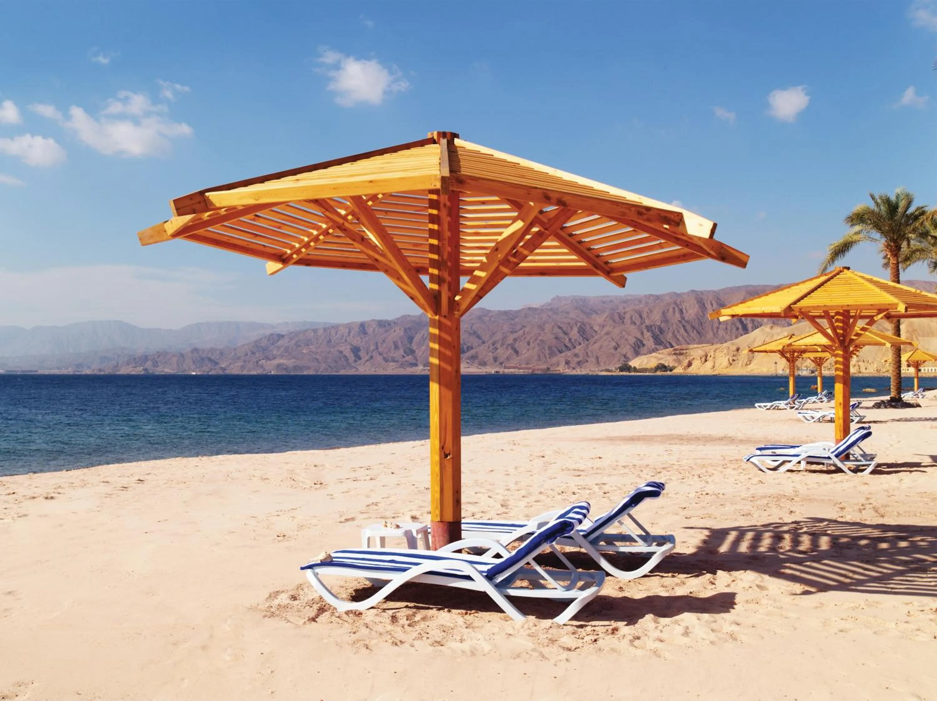 Beach in Movenpick Taba Resort & Spa
