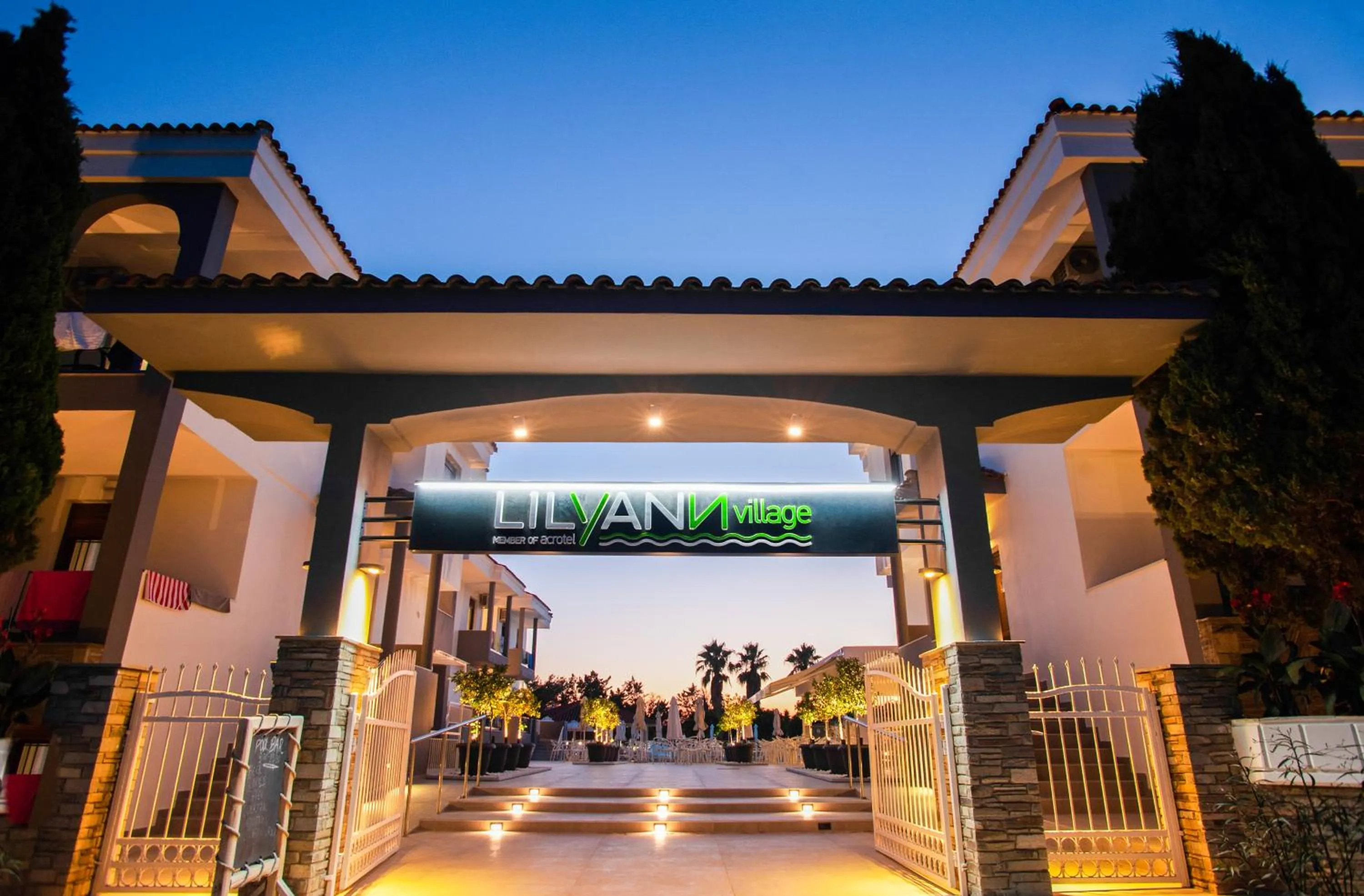 Facade/entrance in Acrotel Lily Ann Village