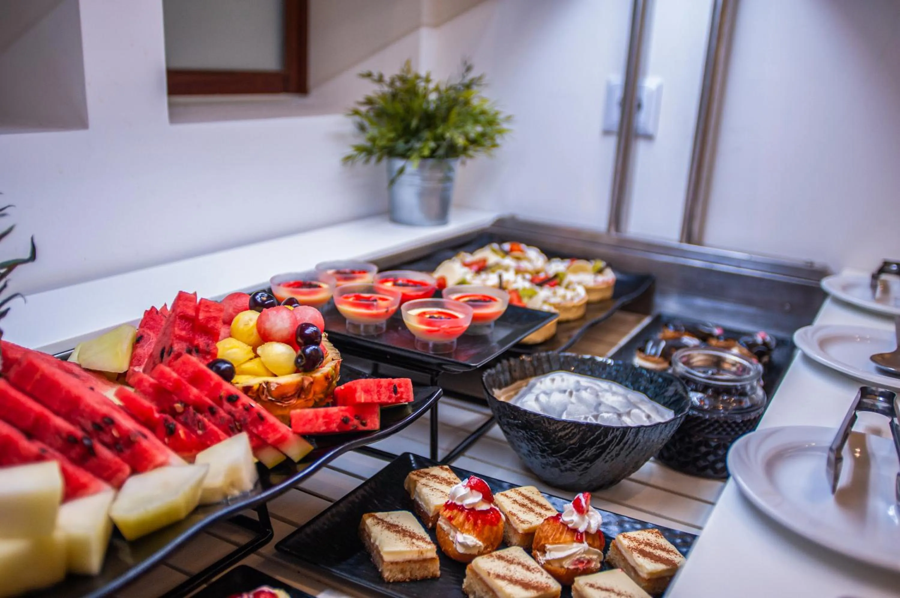 Food in Acrotel Lily Ann Village