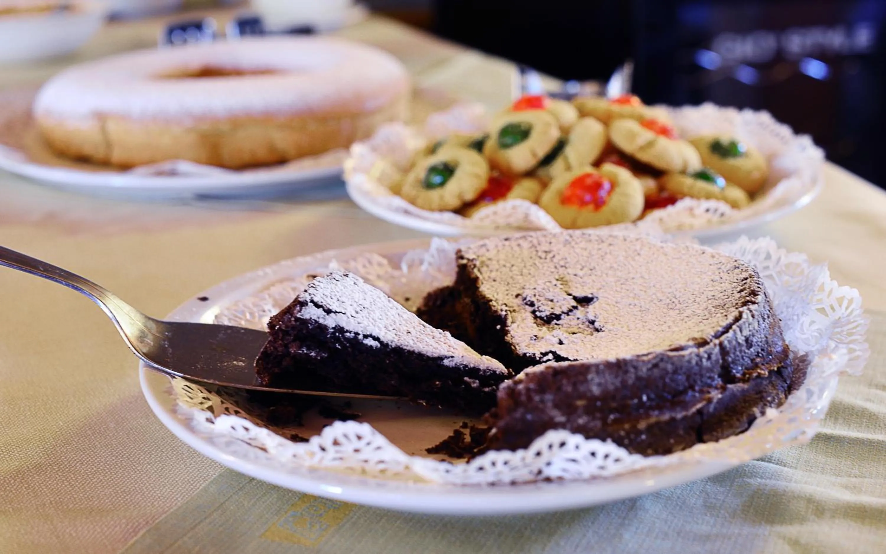 Italian breakfast in Agriturismo Lama Di Valle Rosa