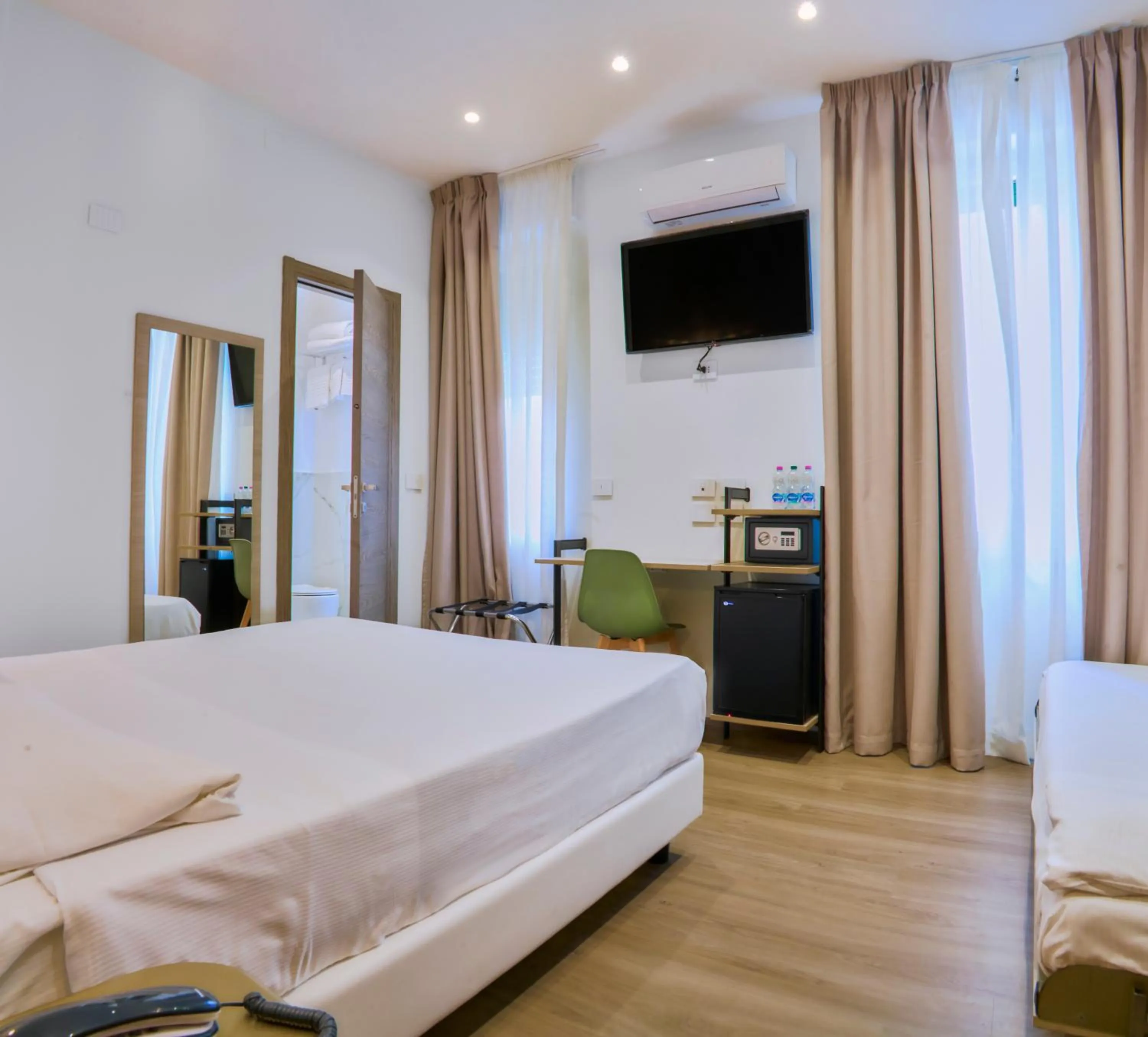 furniture, Bed in Hotel La Scaletta