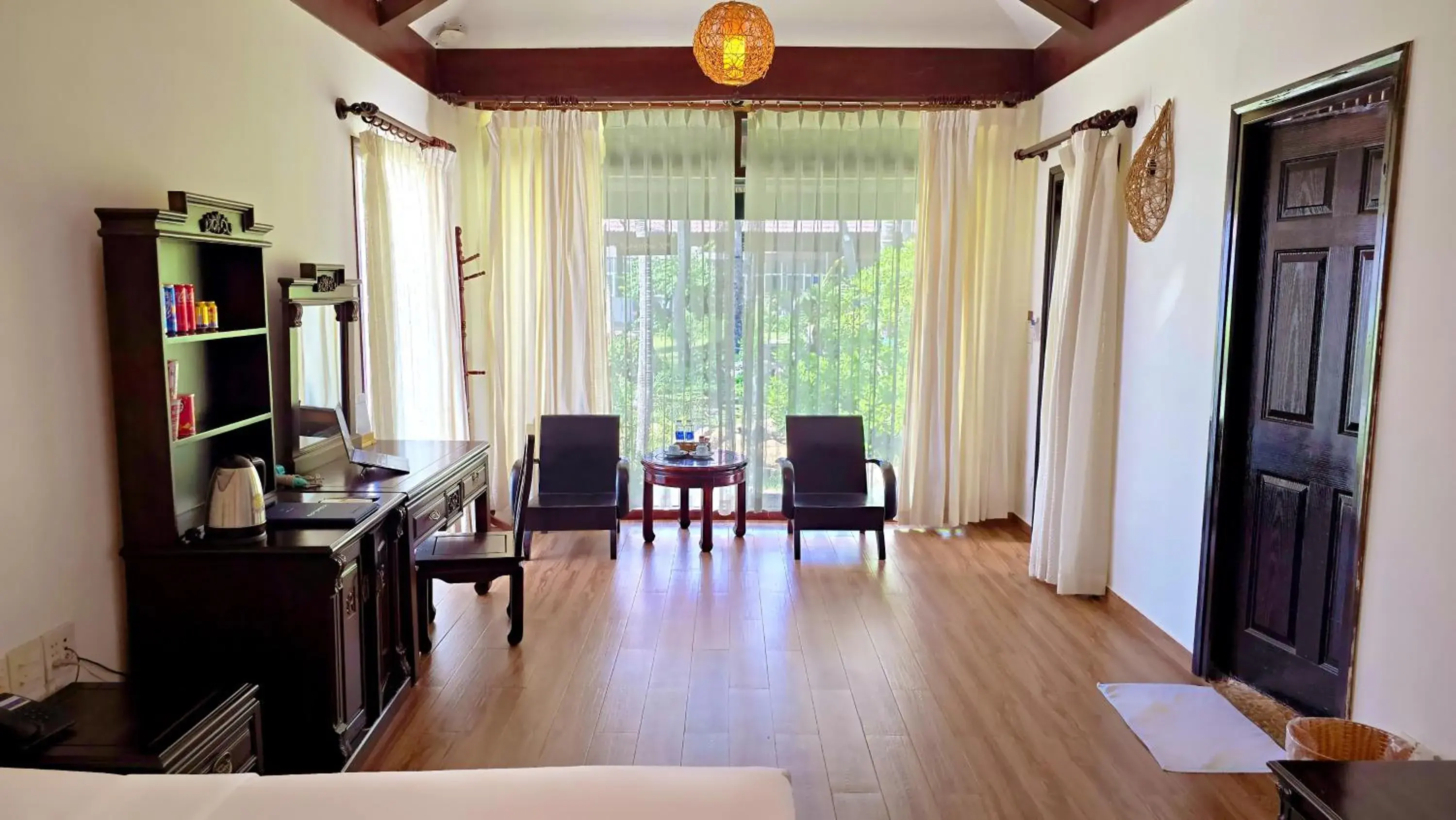 Seating area, Bed in Silver Beach Resort Ke Ga Seating area, Bed in Silver Beach Resort Ke Ga