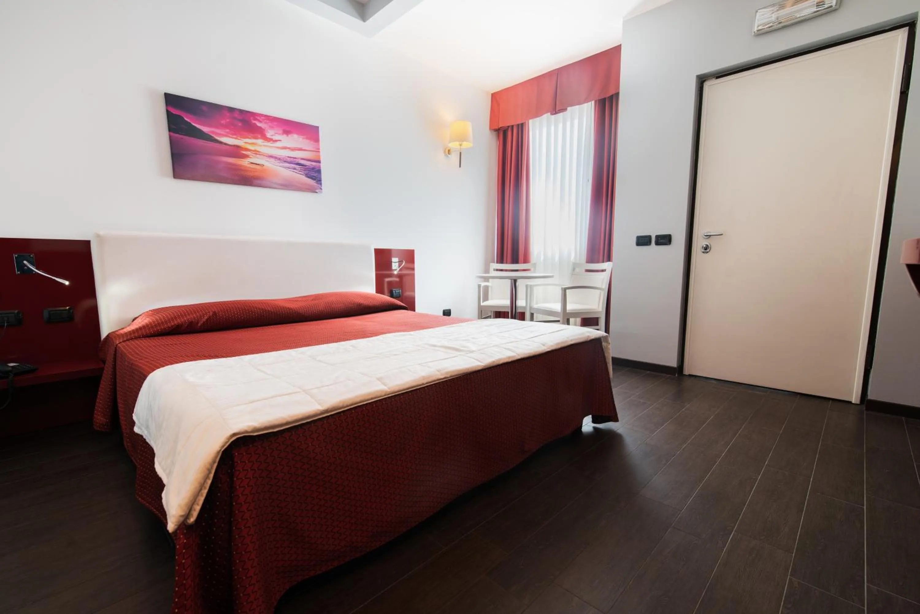 Bed in Hotel Mediterraneo