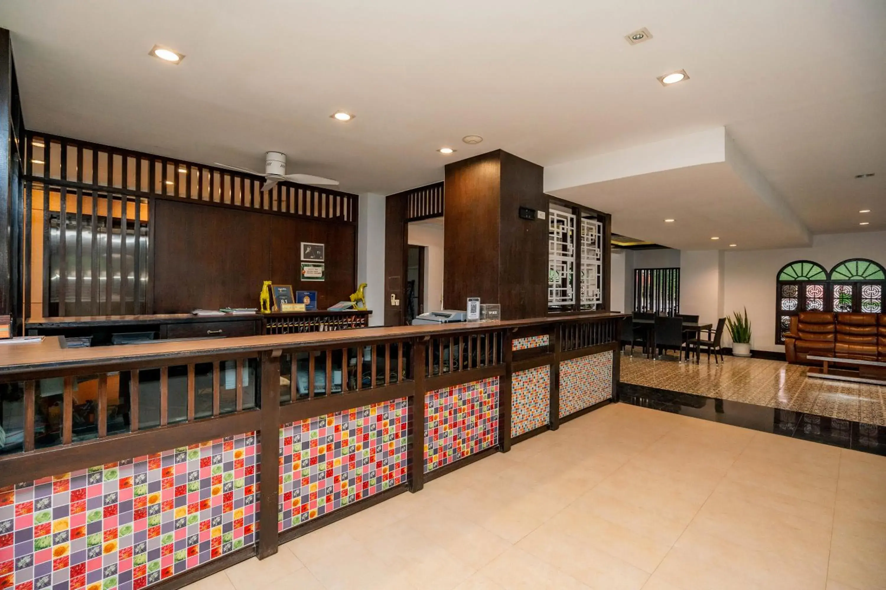 Lobby or reception in Ratana Hotel Chalong Lobby or reception in Ratana Hotel Chalong